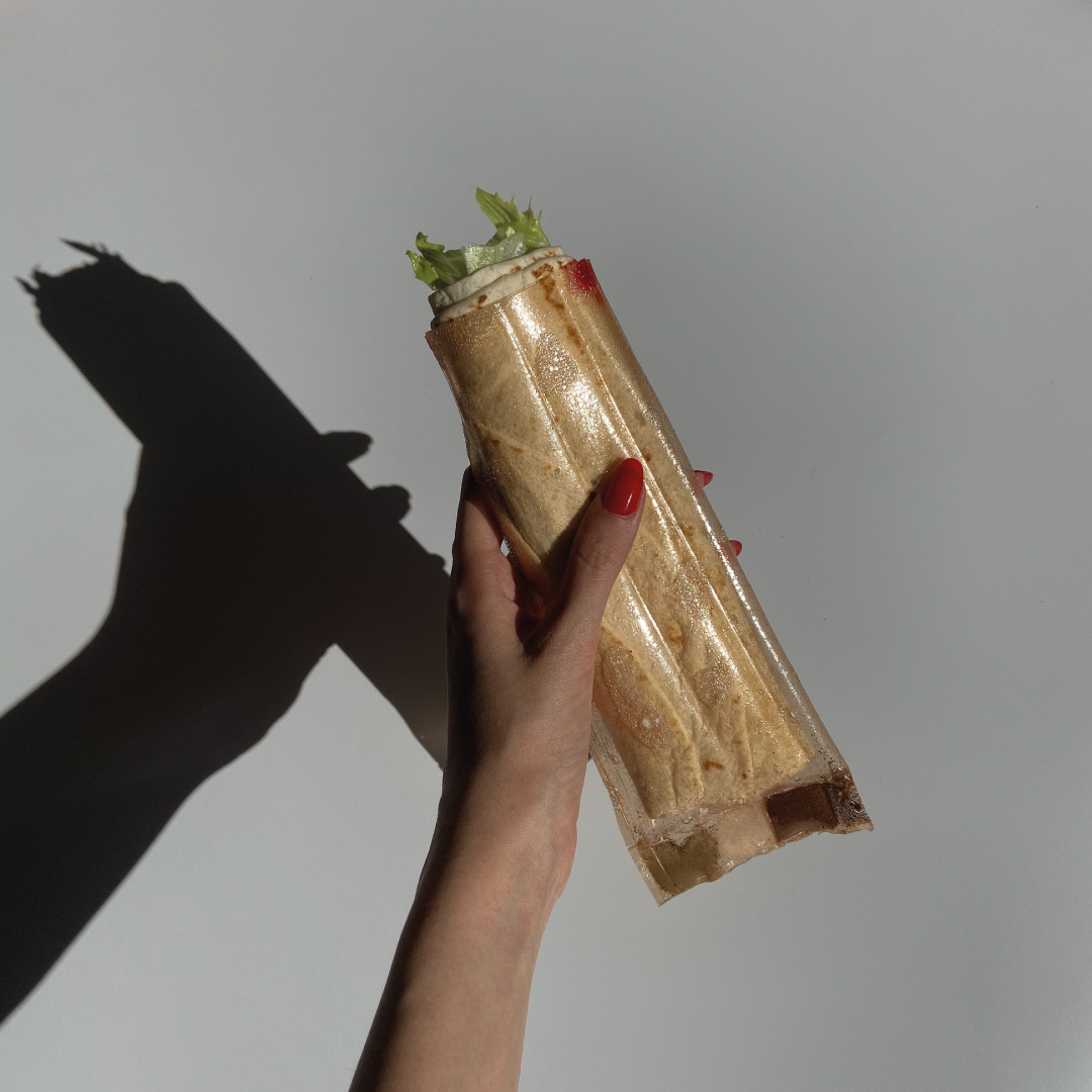 wrapping with the peal-able spice bags on the edge