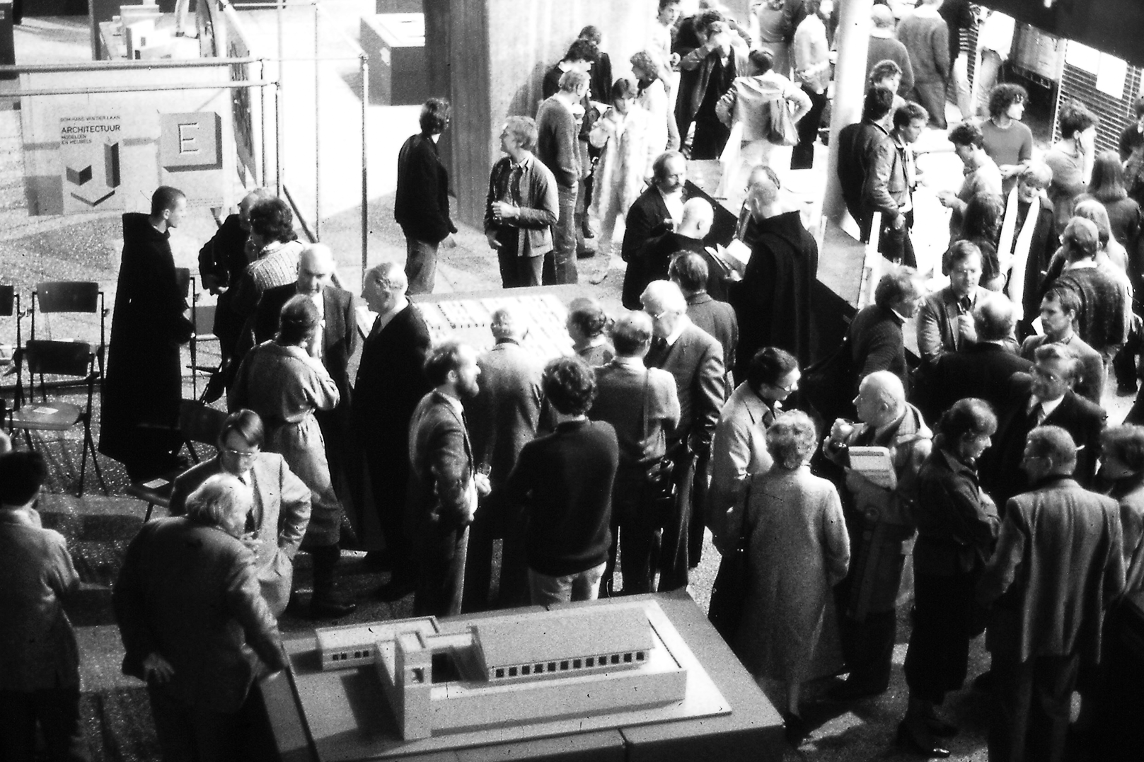 Opening Dom Hans van der Laan Exhibition, 1982