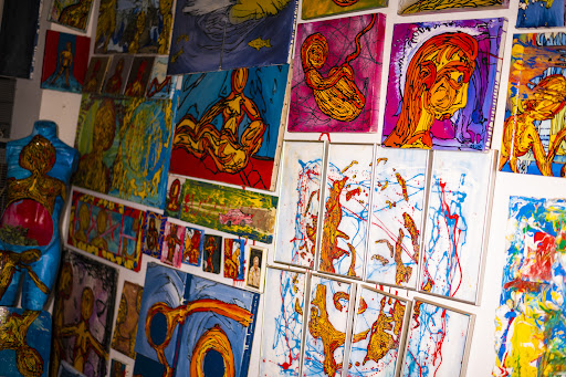 Over 5000 Dwaal-Art paitings made last 35 years