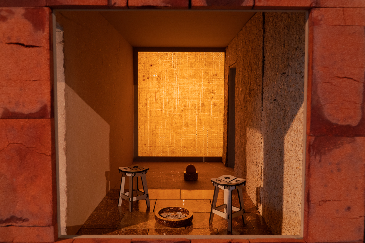 Kitchen made out of biobased materials