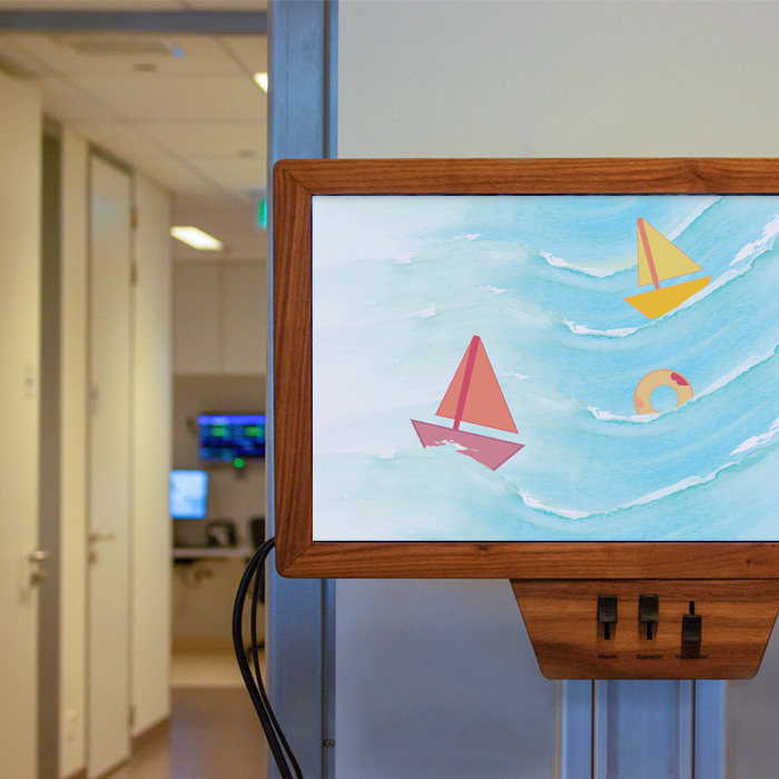 The Doplor painting showing dynamic visuals 
