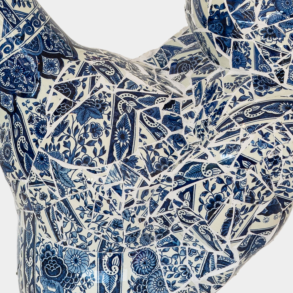 detail Double vase by Ivi van Keulen