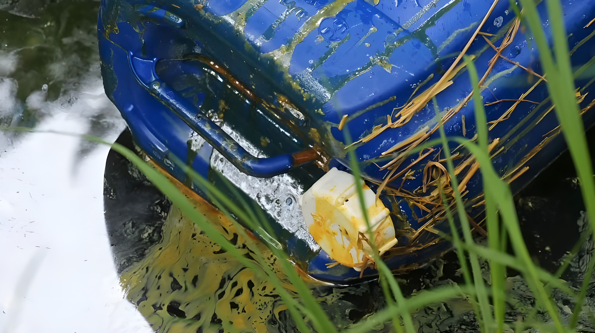 Drugs dump site