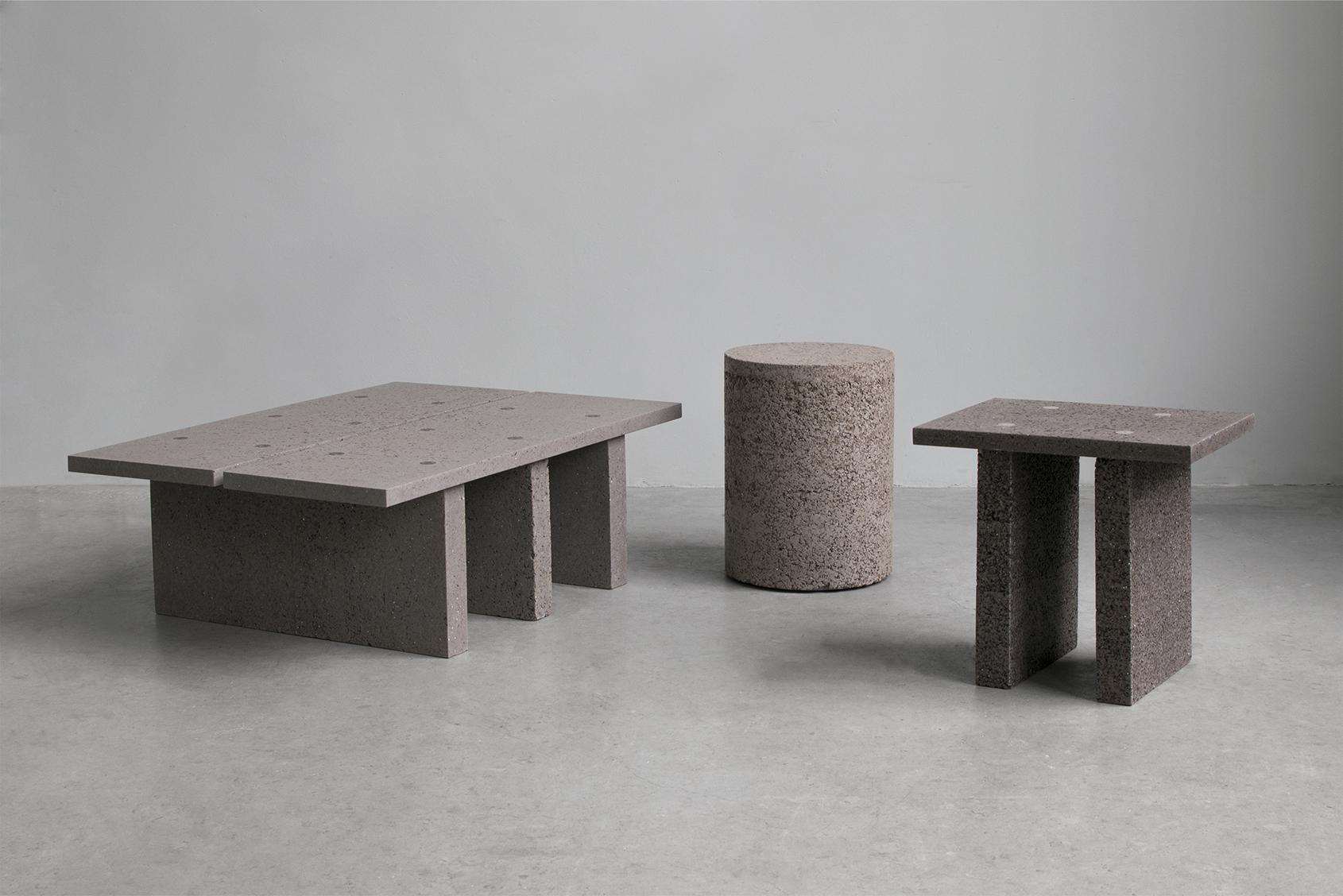 Recycling Reject stool, side- and coffee table