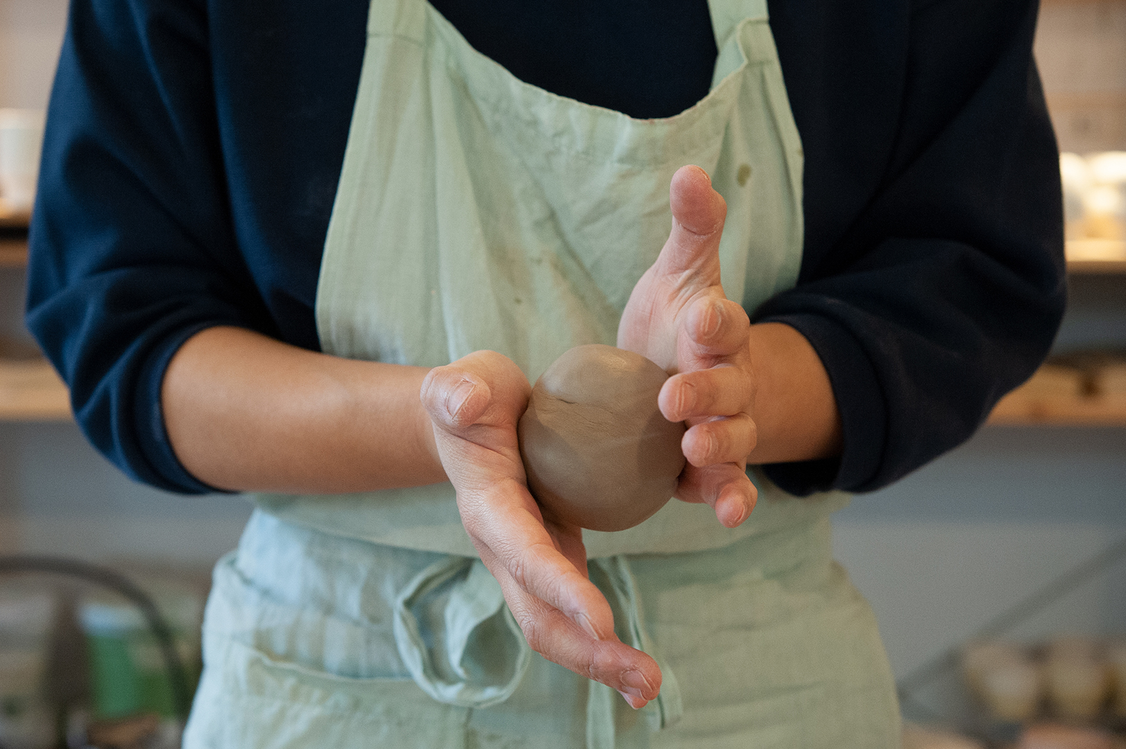 Preparation for the hand-building