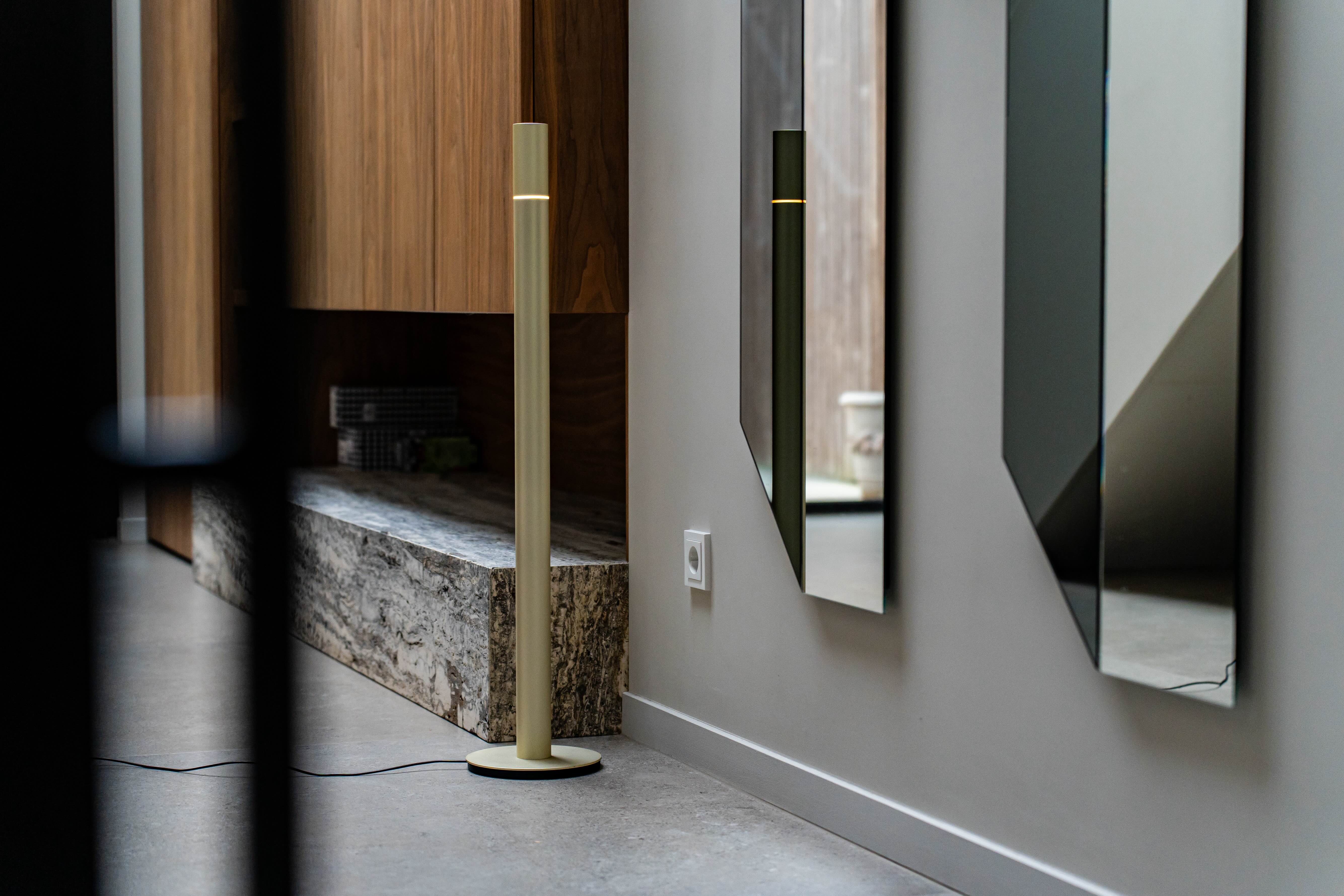 Slide light by Georgious in closed state hallway