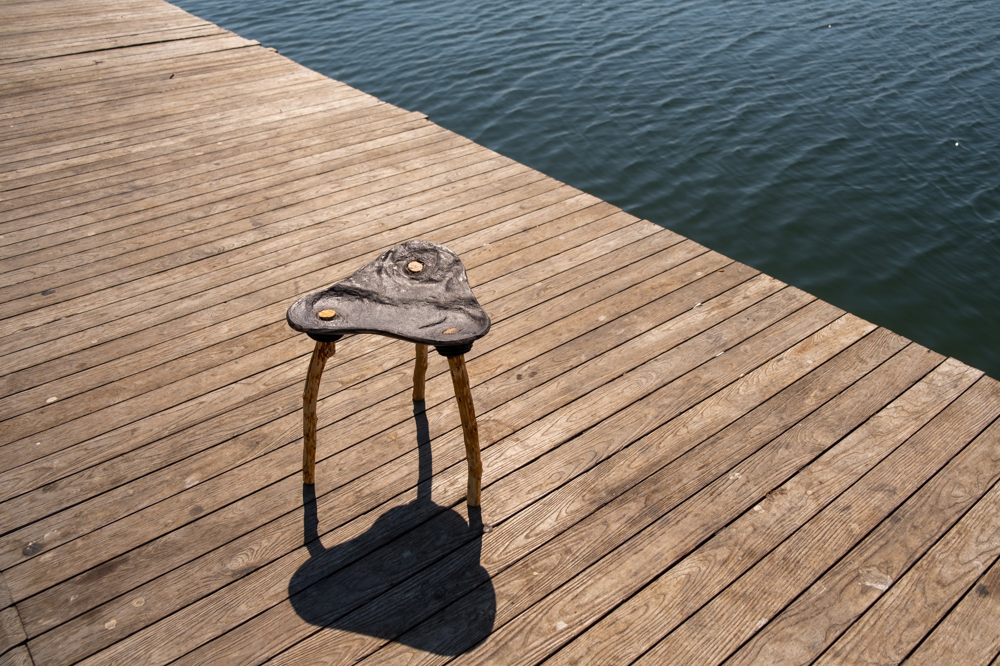 Stool made of Pomastic