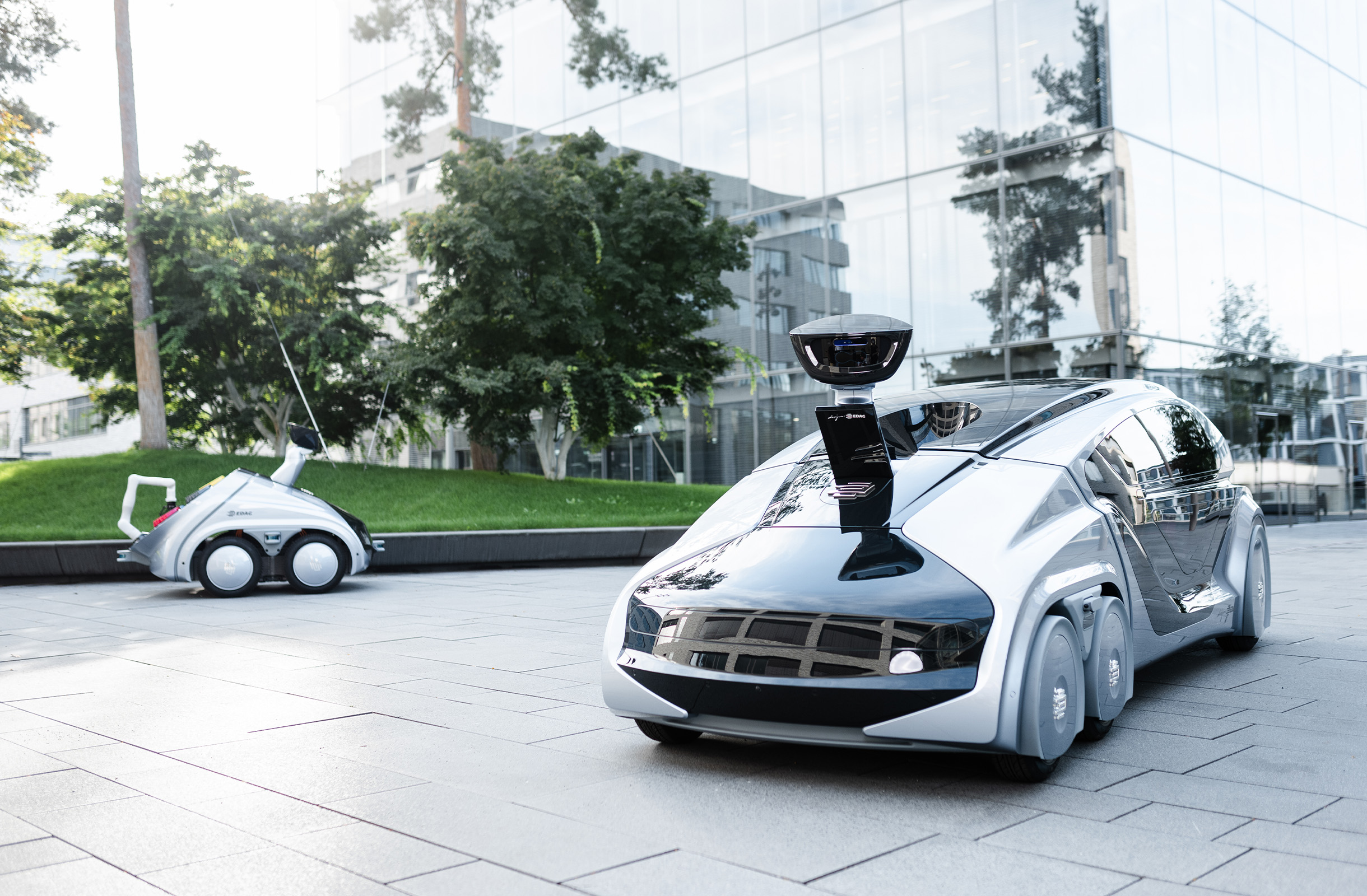 EDAG CityBots at Campus FreeCity in Frankfurt