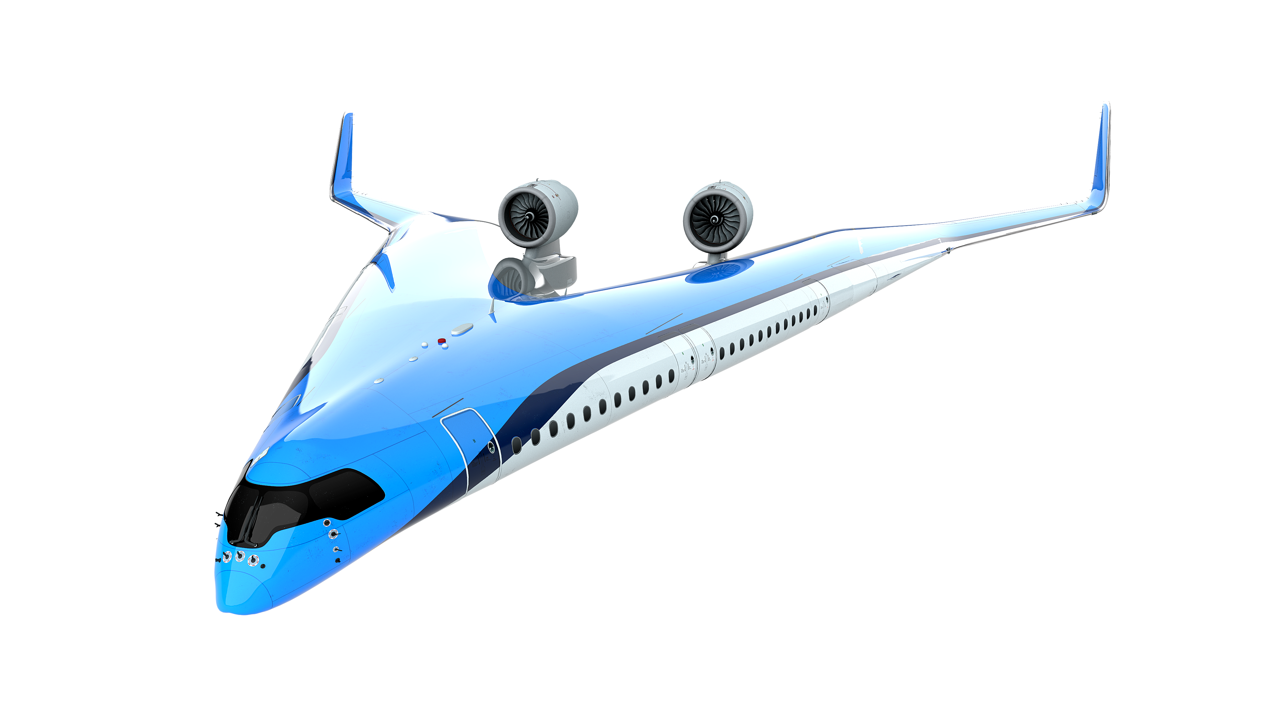 Flying-V plane TU Delft