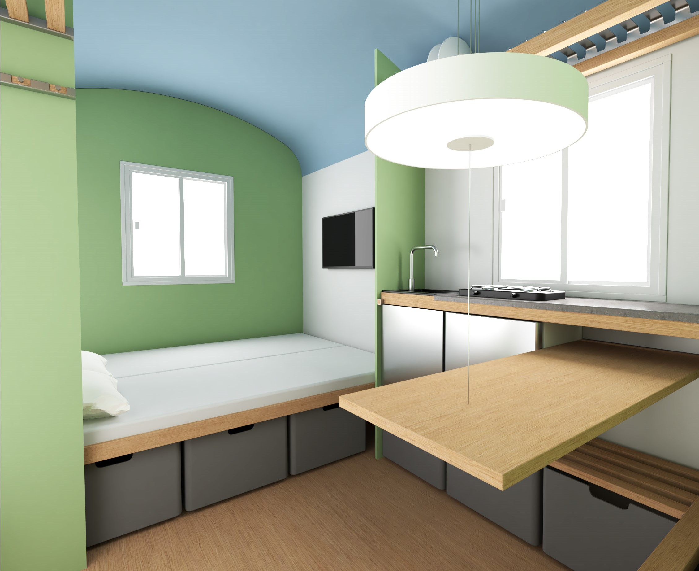 6 ²: Mobile home - project 2021