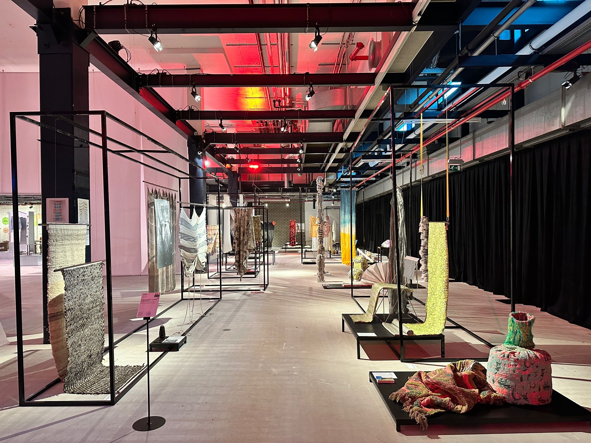 View of exhibition display