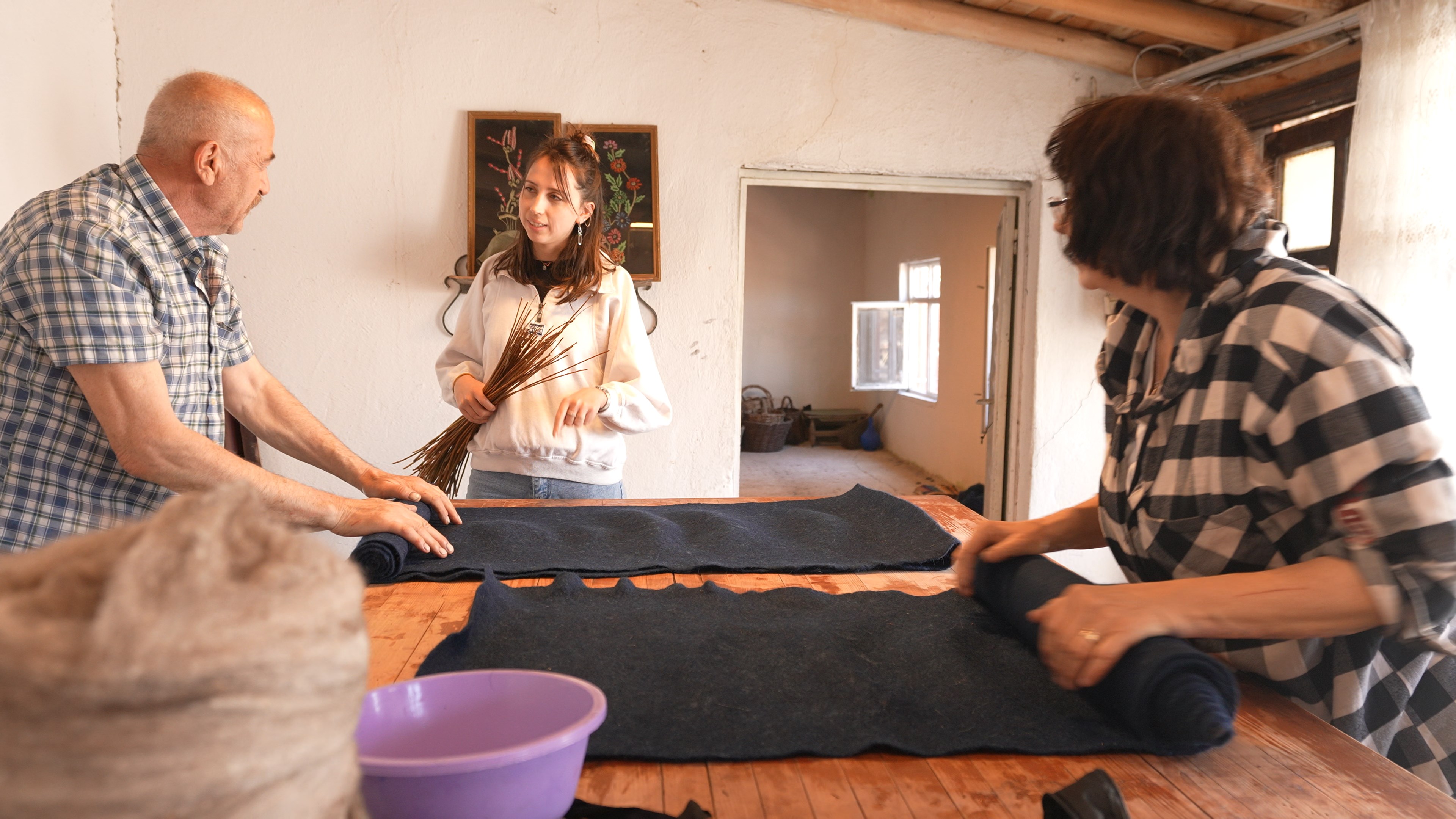 Felt Making Co-production Process
