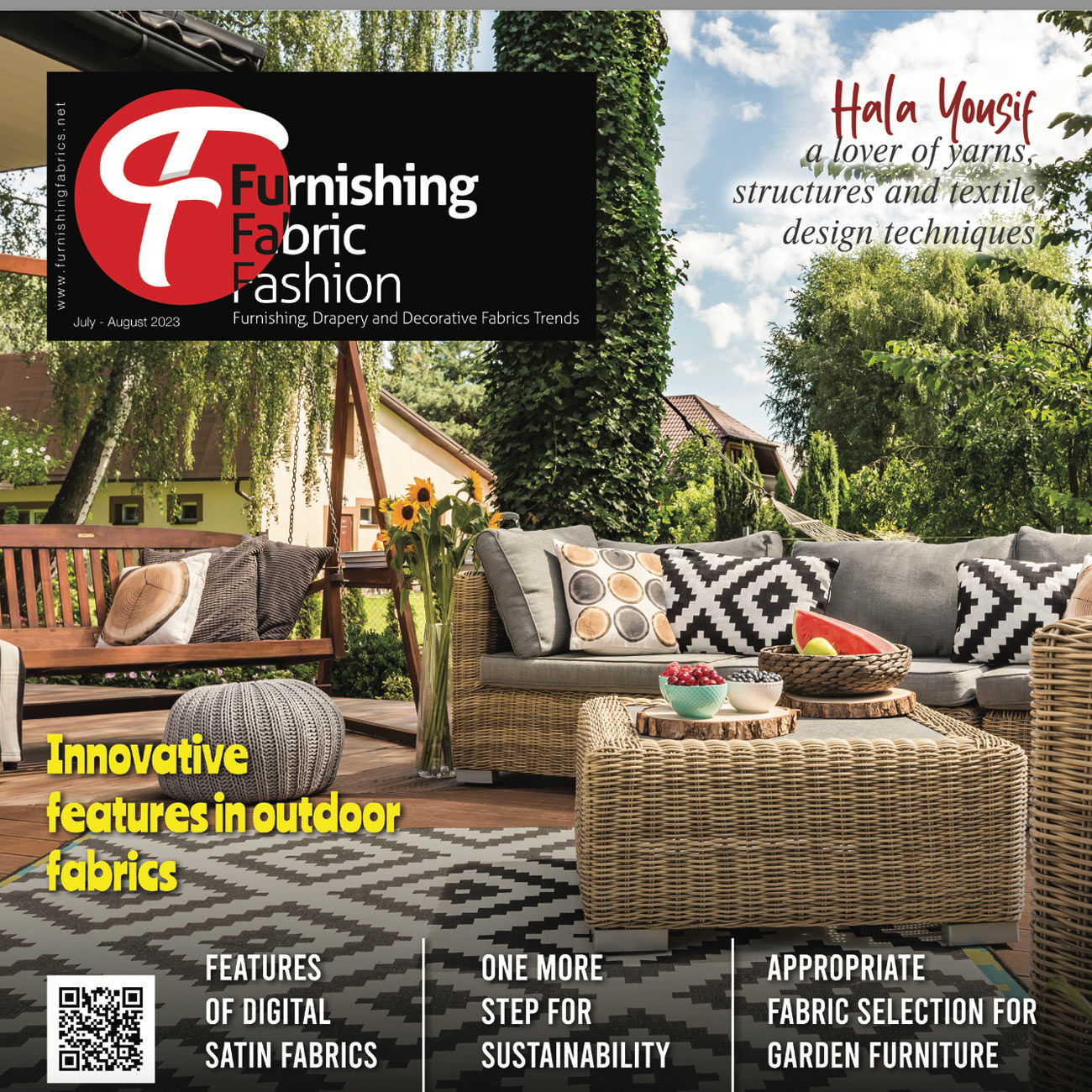 Uitgelicht in http://www.furnishingfabrics.net/2023/07/11/hala-yousif-a-lover-of-yarns-structures-and-textile-design-techniques/