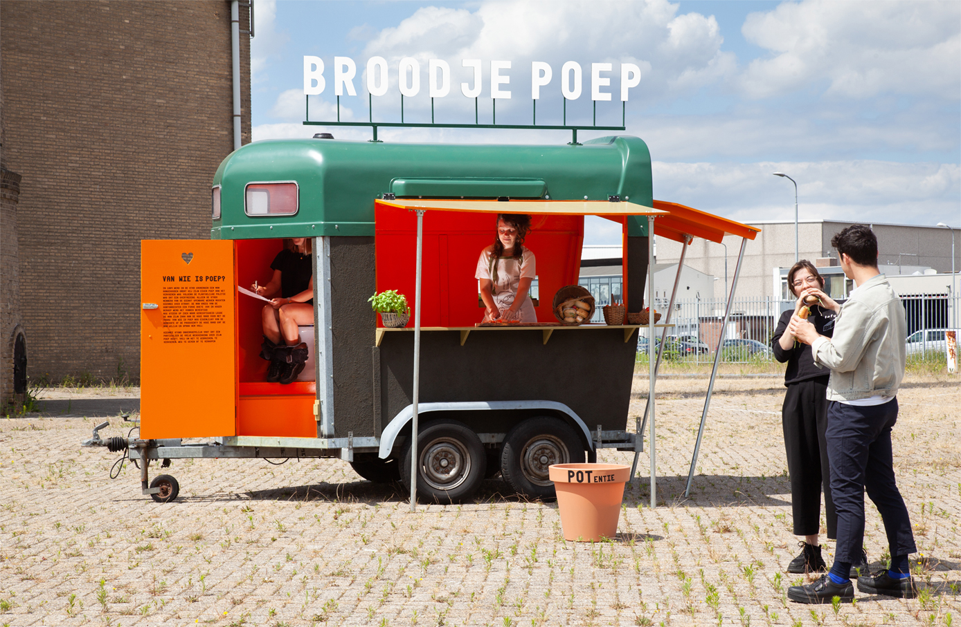 BROODJE POEP (Shit Sandwich) - Fides Lapidaire