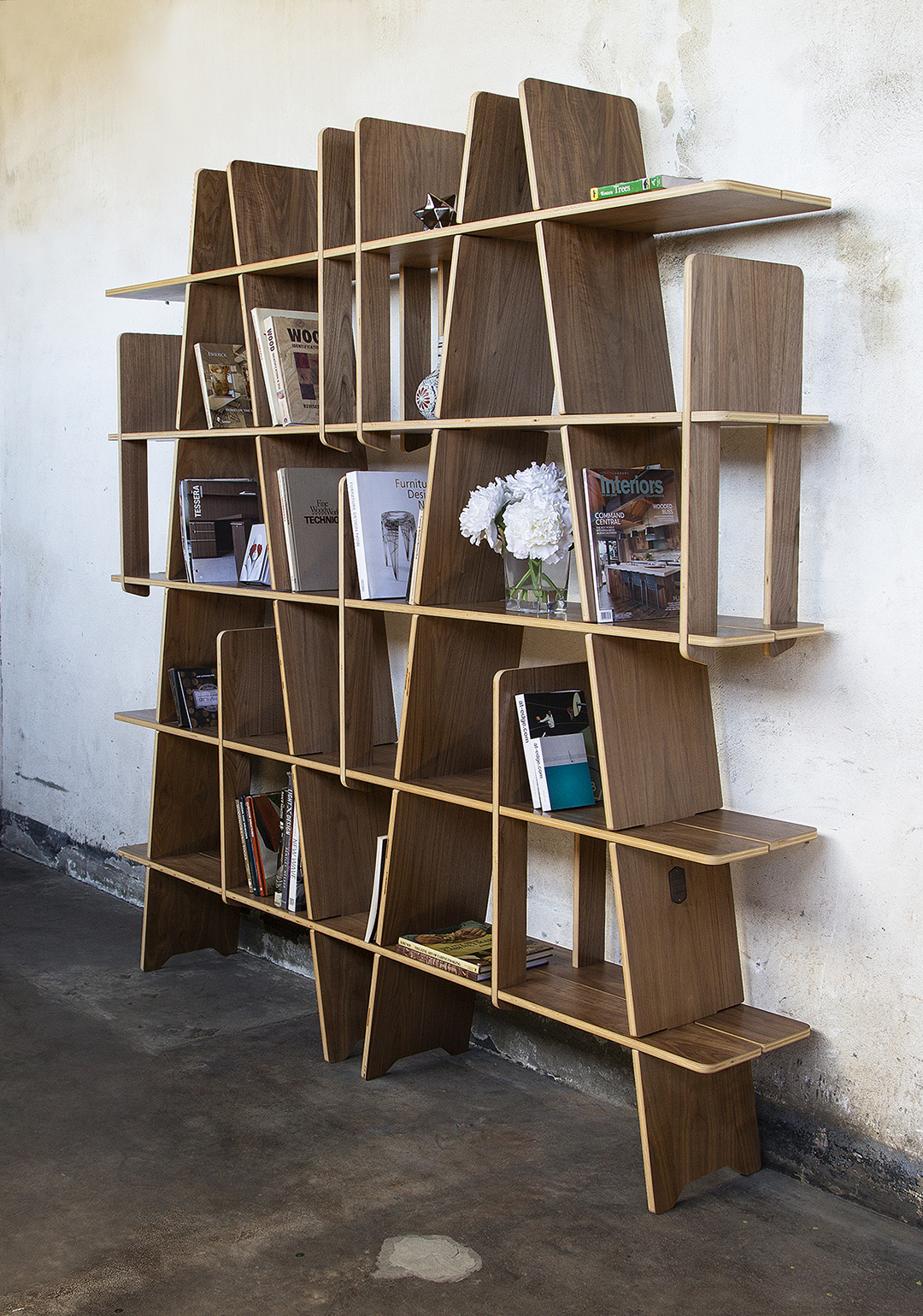 The LINES shelving unit.