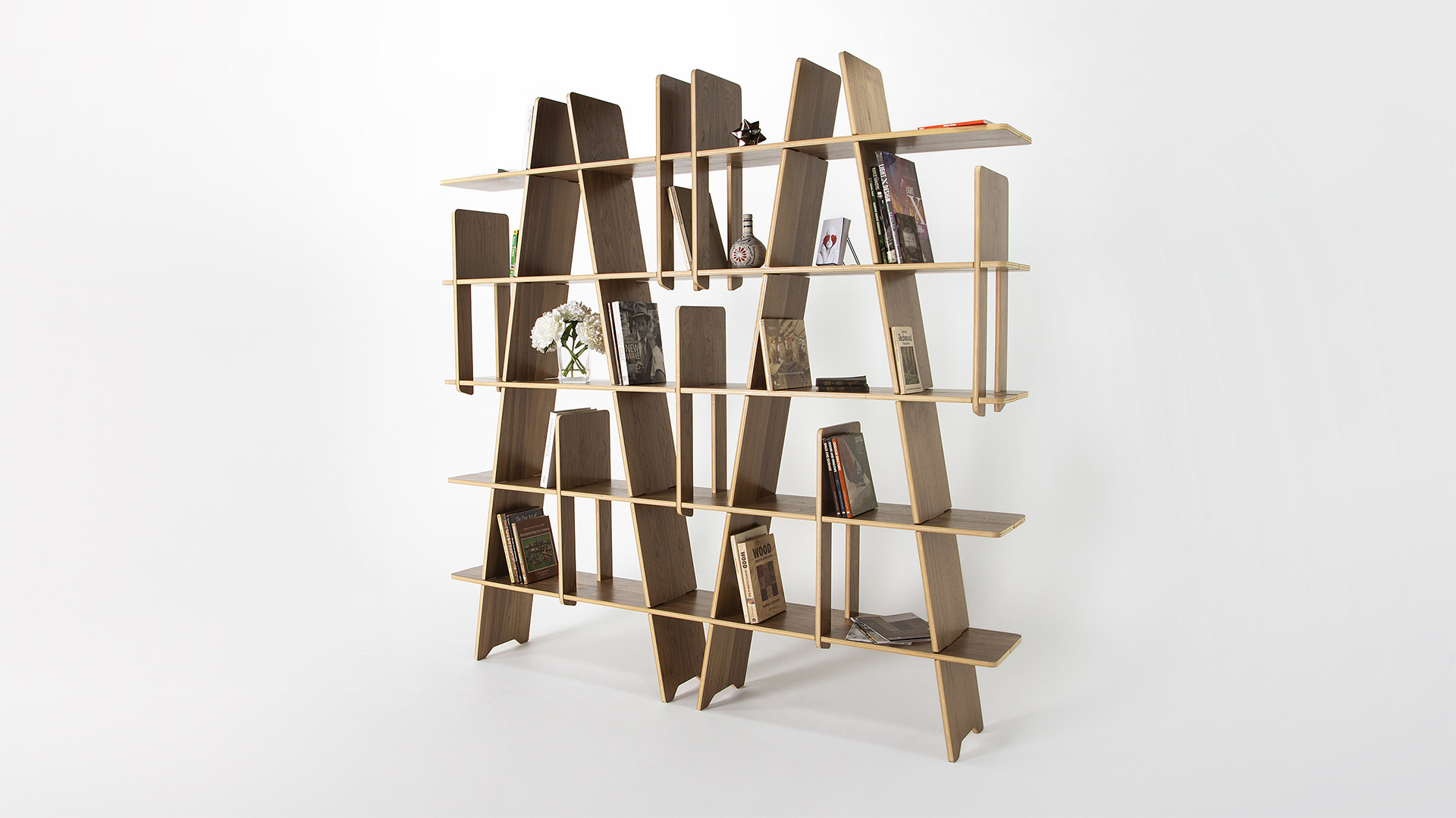 The LINES shelving unit.