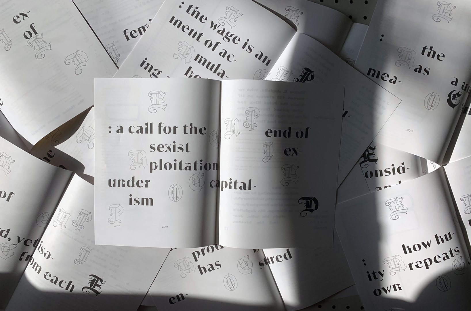 Twelve Subtitles: declarative phrases.