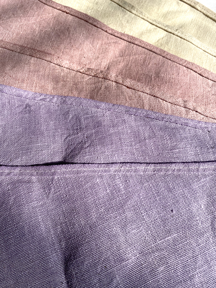 Natural coloring with tulip pigments