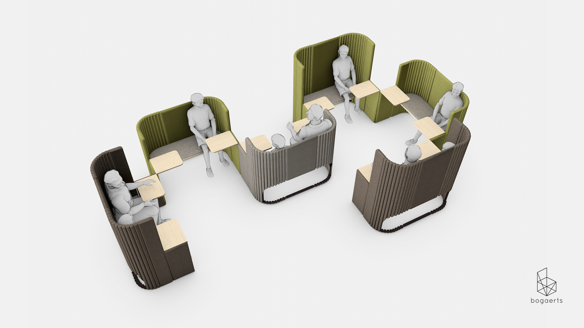 Flexible Furniture - Fold: a flexible study unit