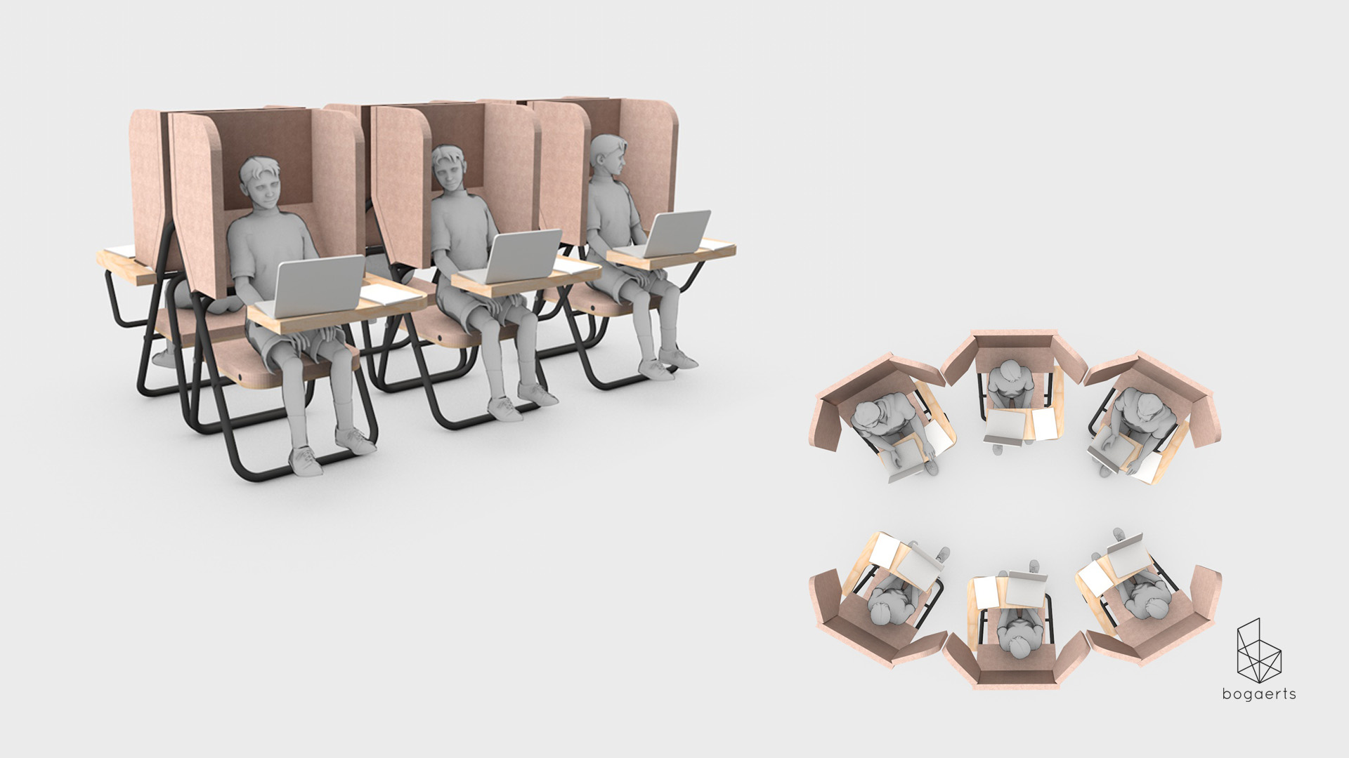 Forum - study folding chair