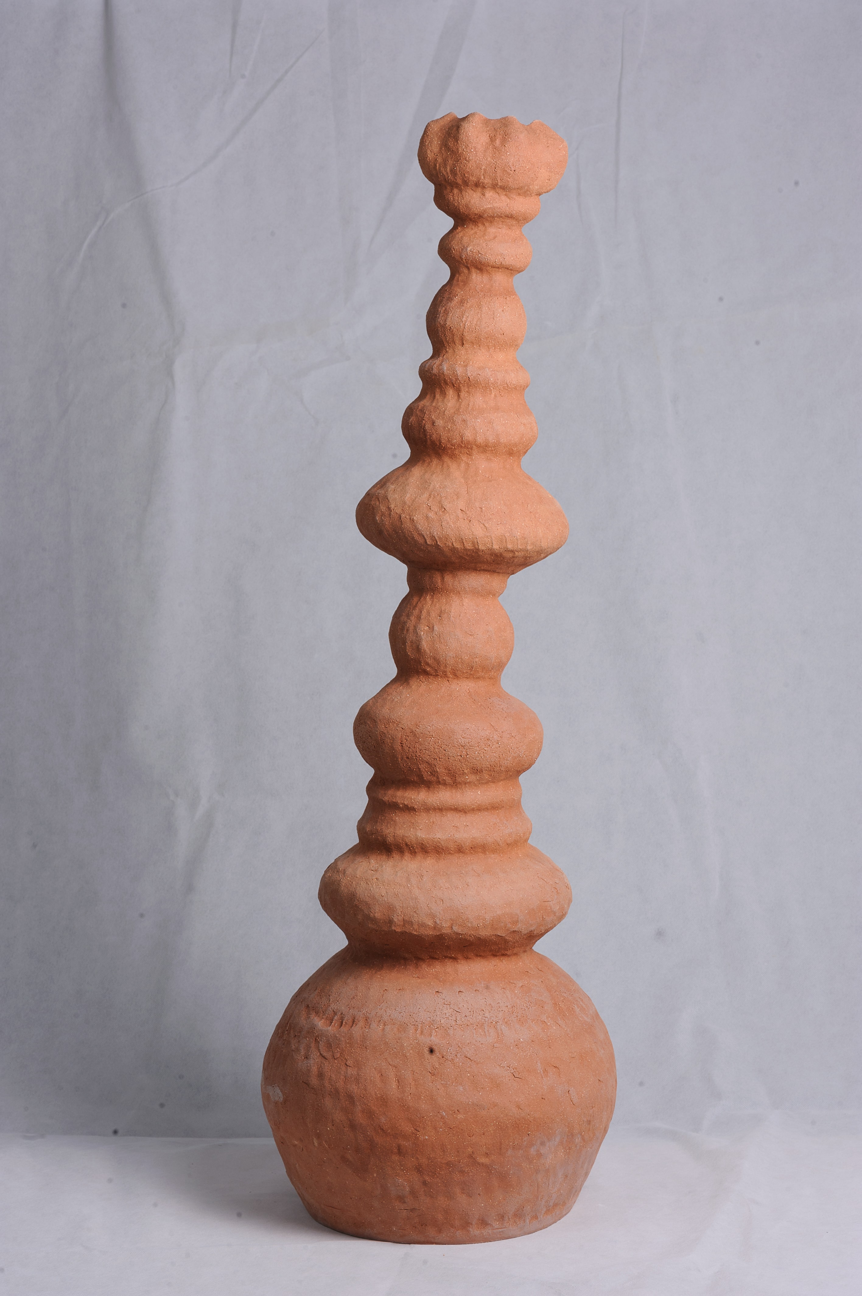 “Temple” large-scale hand-made ceramic sculpture