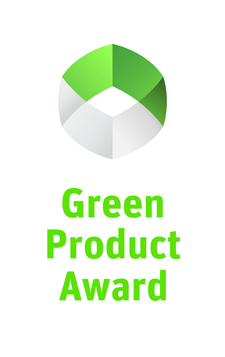Gesponsord door Green Product Awards 2023 Trophy