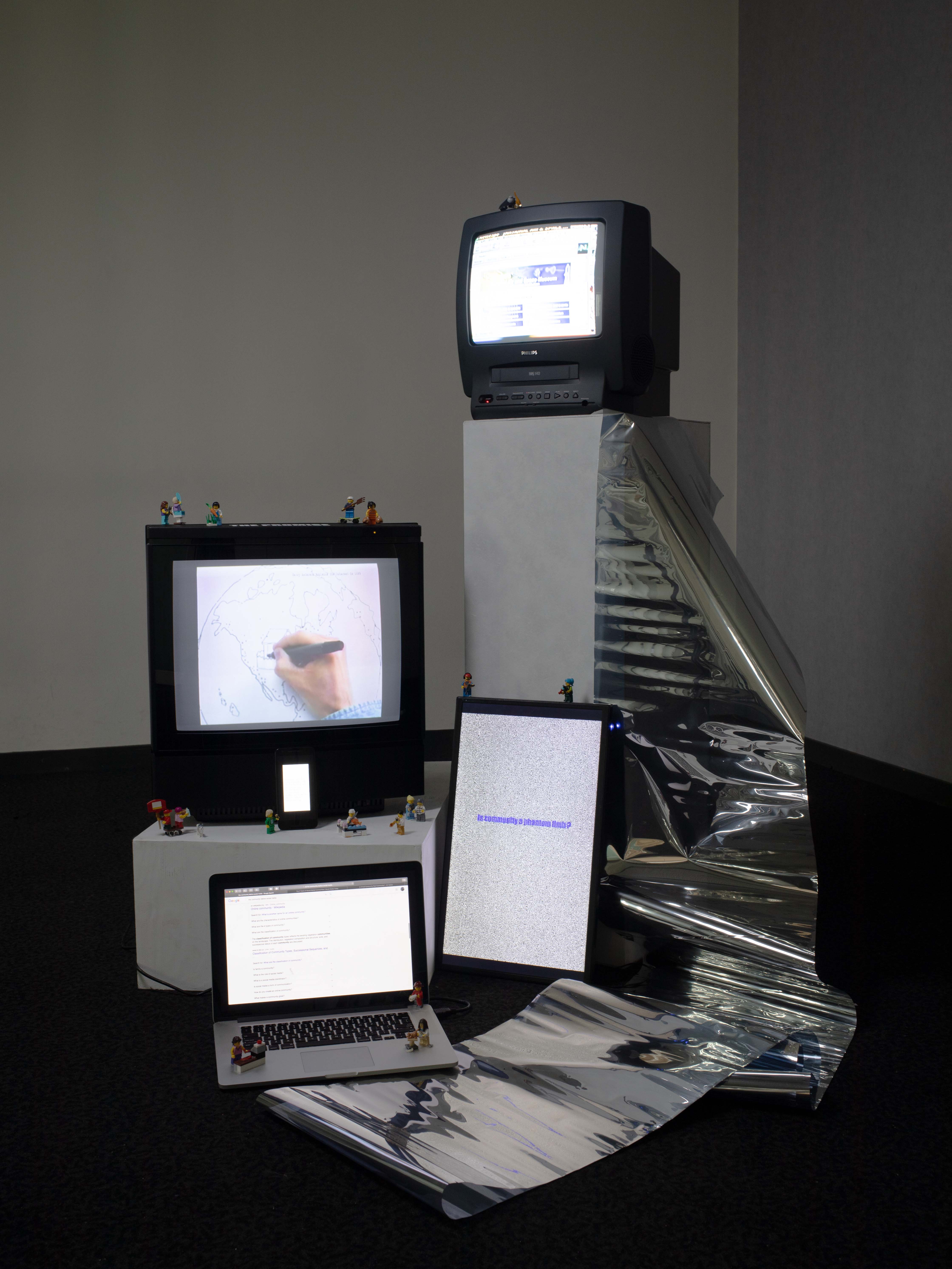 still life of digital materiality