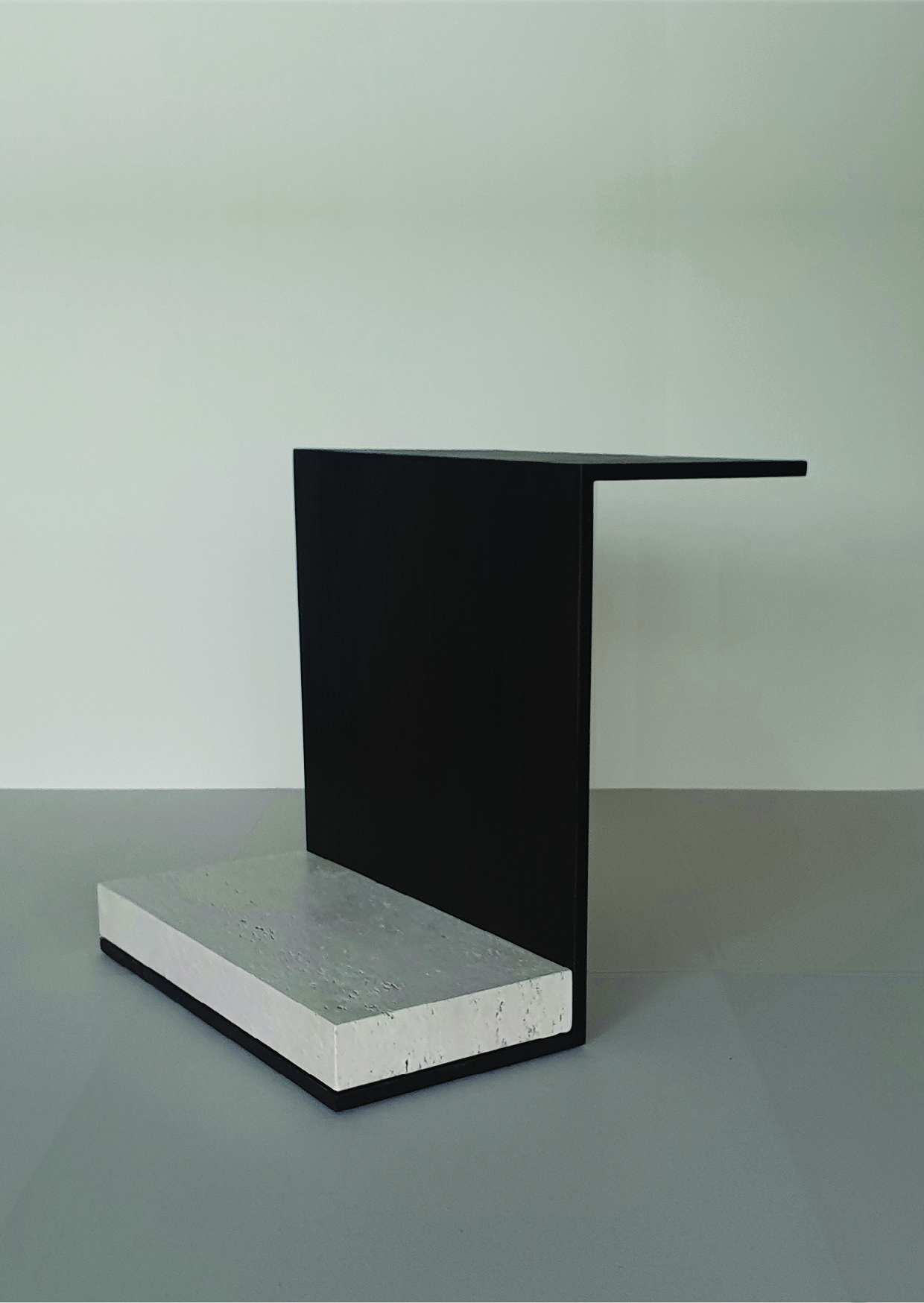 table: bamboo, weight: travertine
