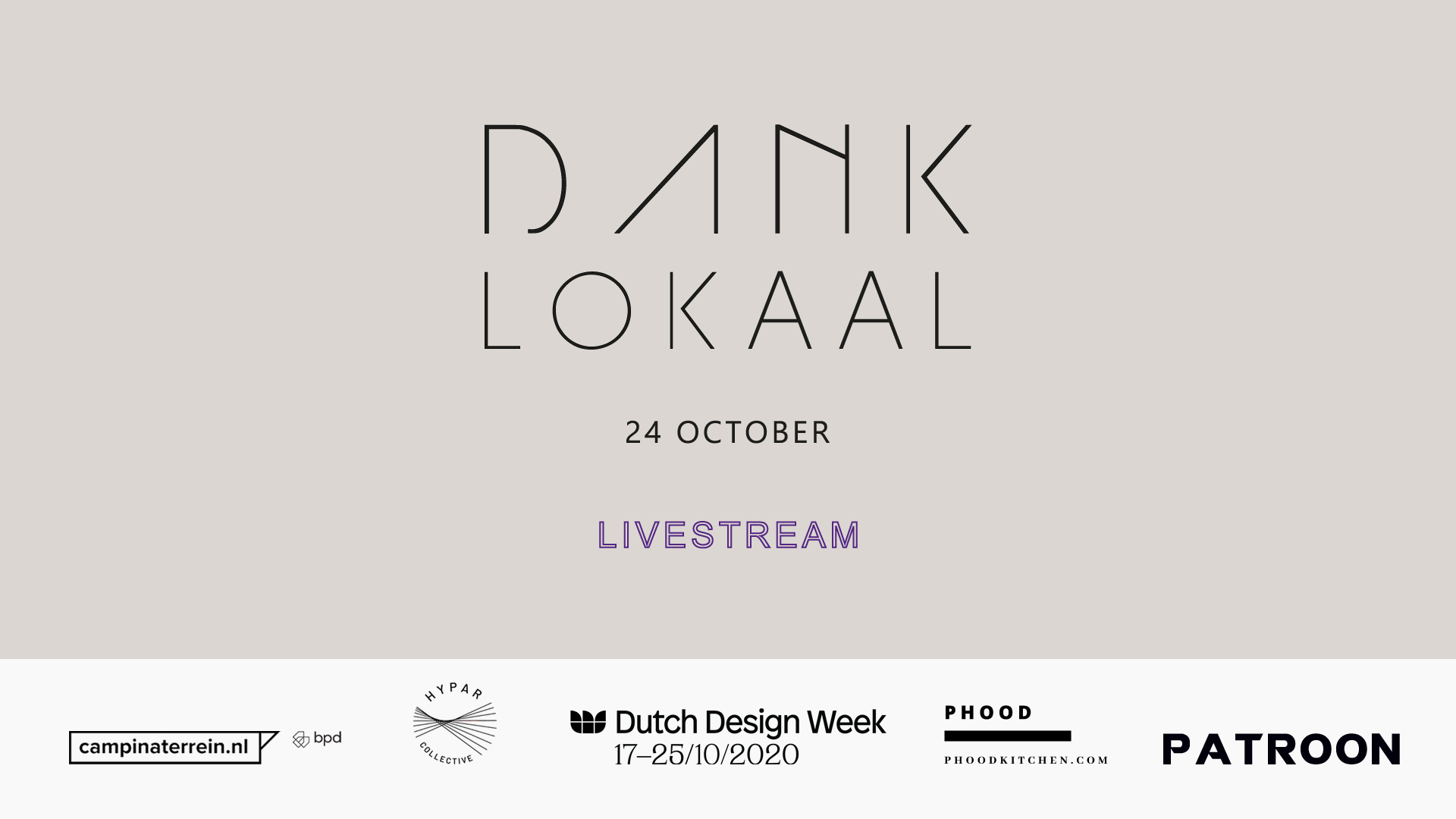 Sponsored by Het Danklokaal