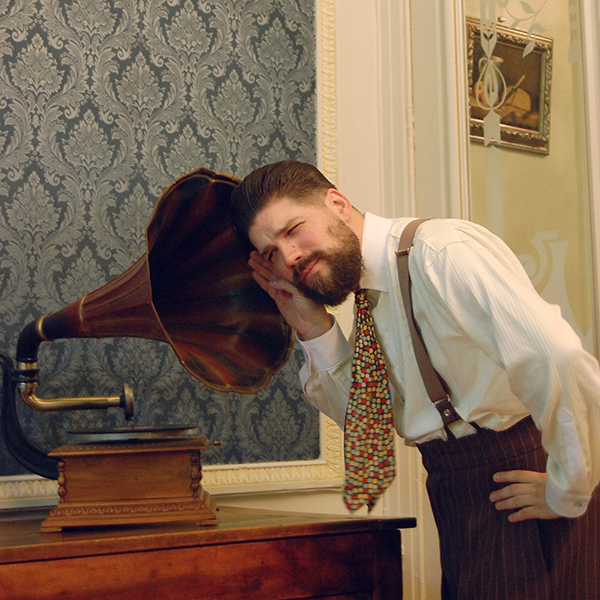 1930's dress shirt, trousers and tie