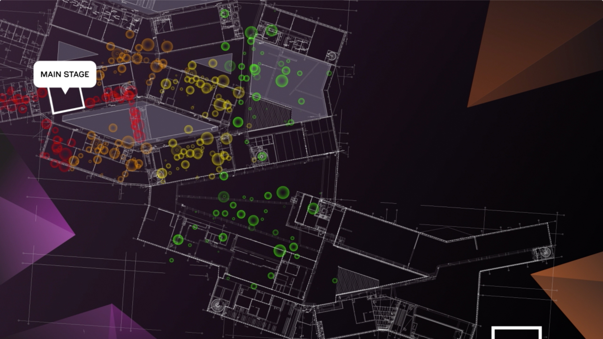 hot zone in an event