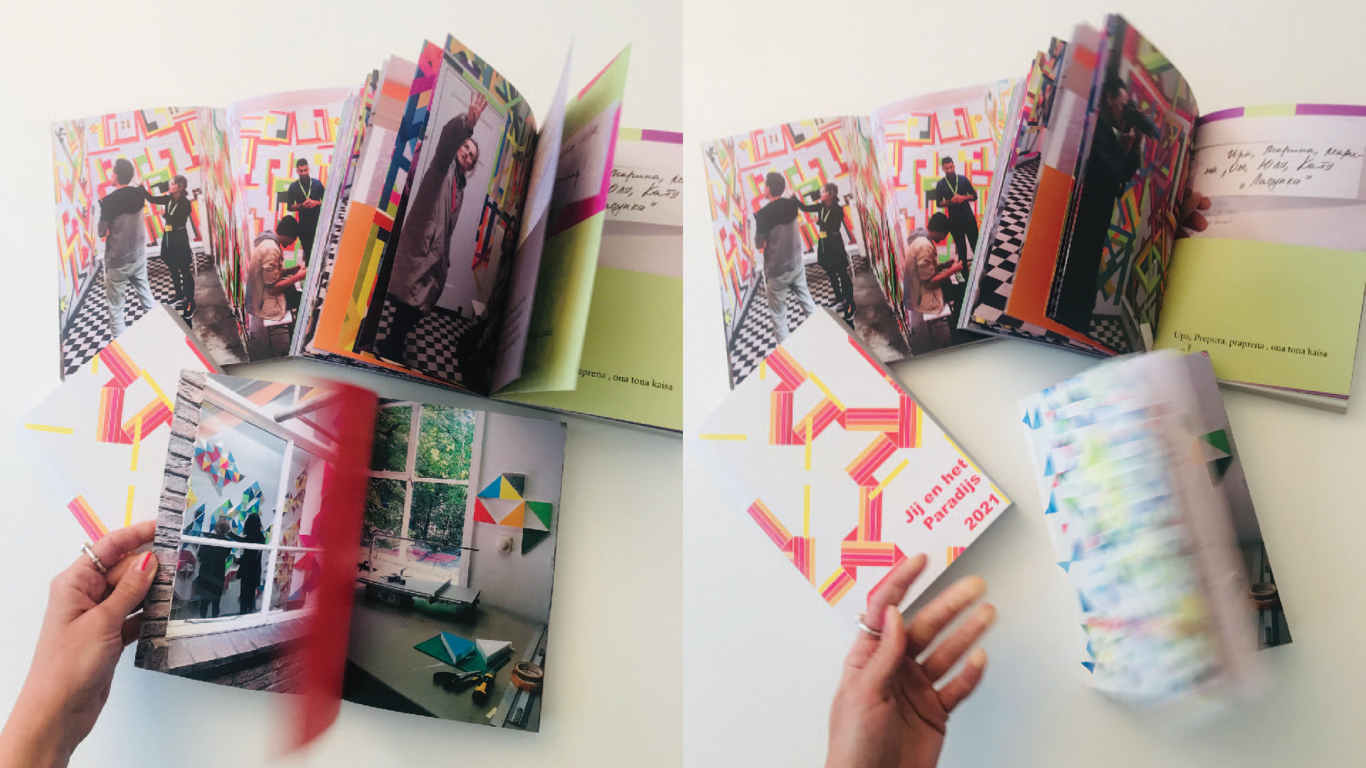 4 books of the ongoing exhibition since 2017
