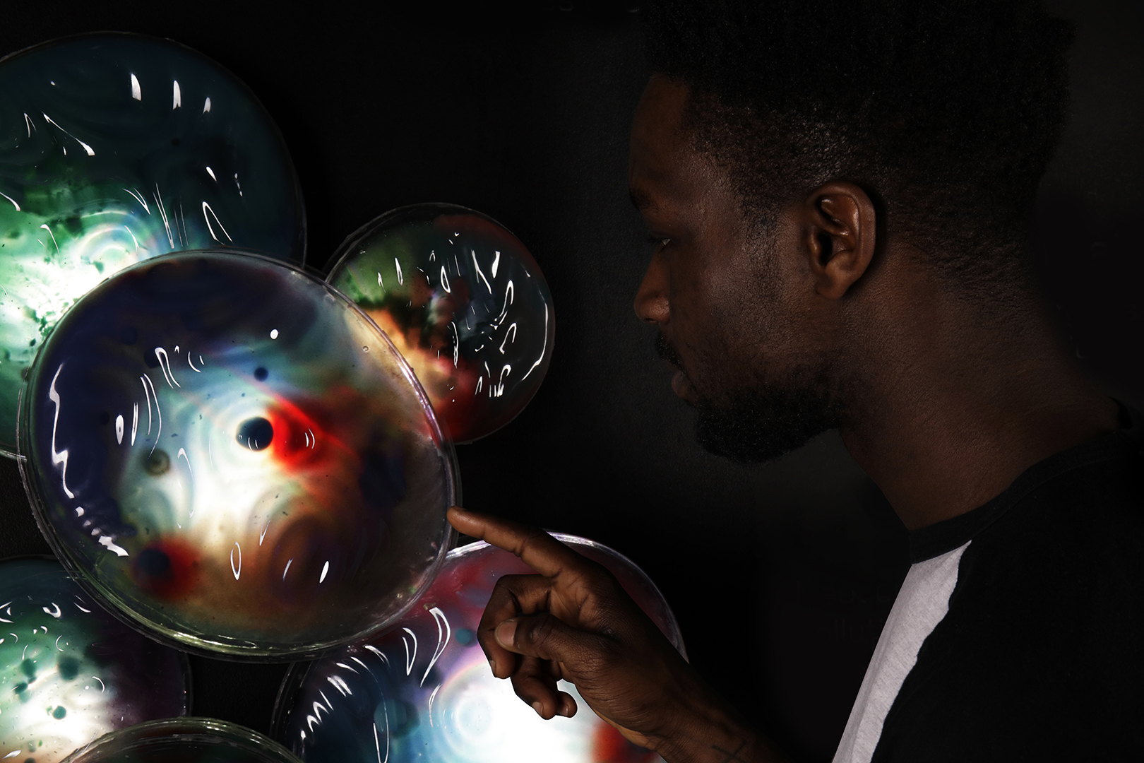 An interface between humans and bacteria.