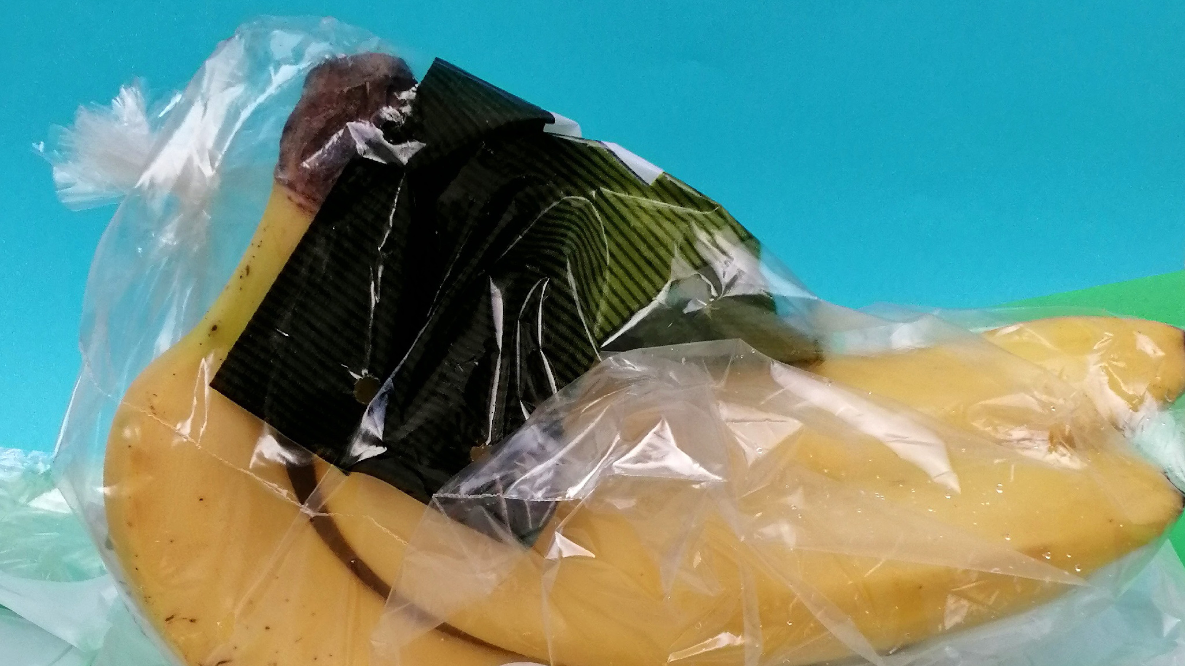 Plastic bananas