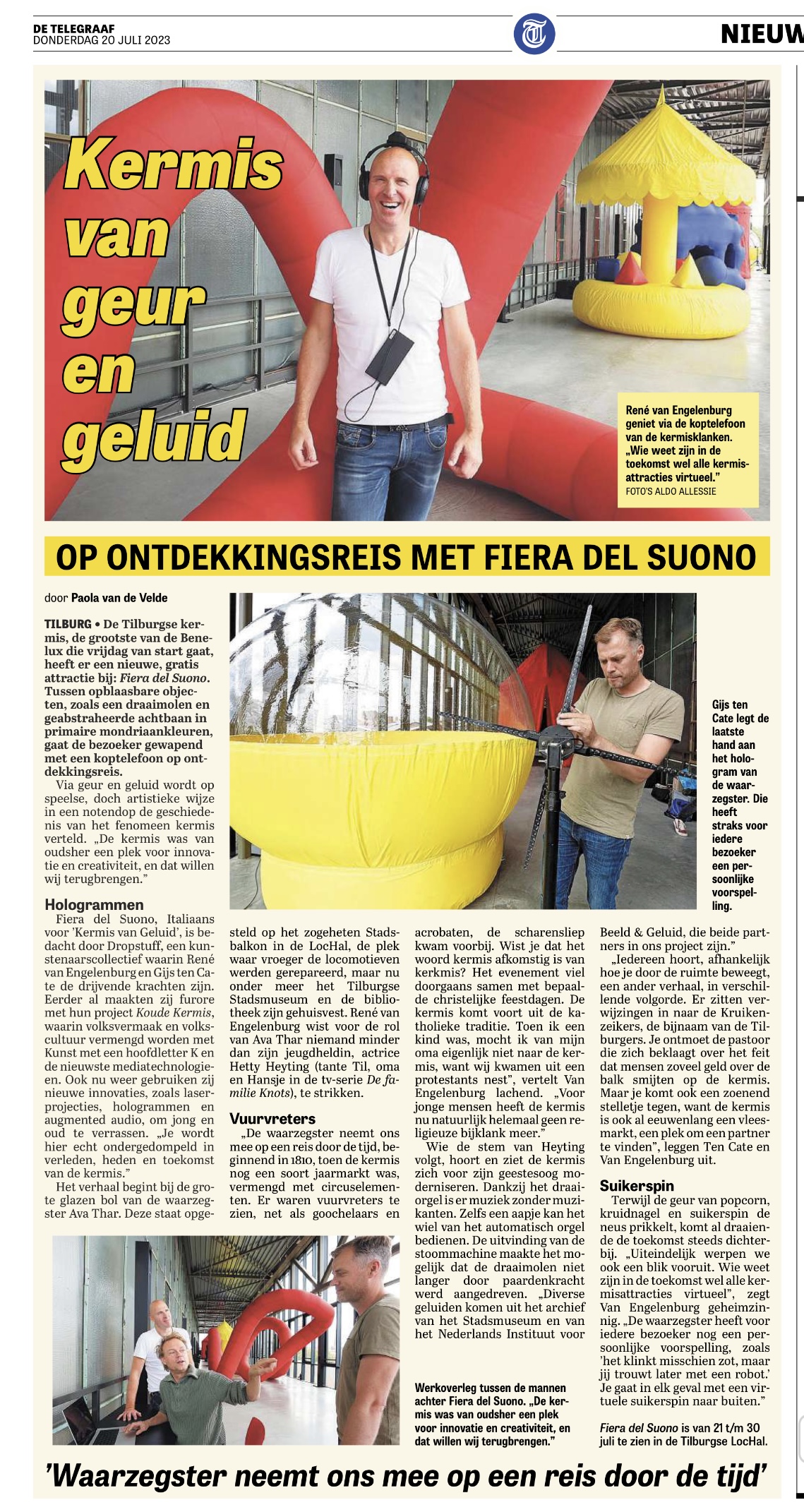 Uitgelicht in https://www.telegraaf.nl/entertainment/1795609182/hologrammen-en-opblaas-achtbaan-op-kermis-van-de-toekomst