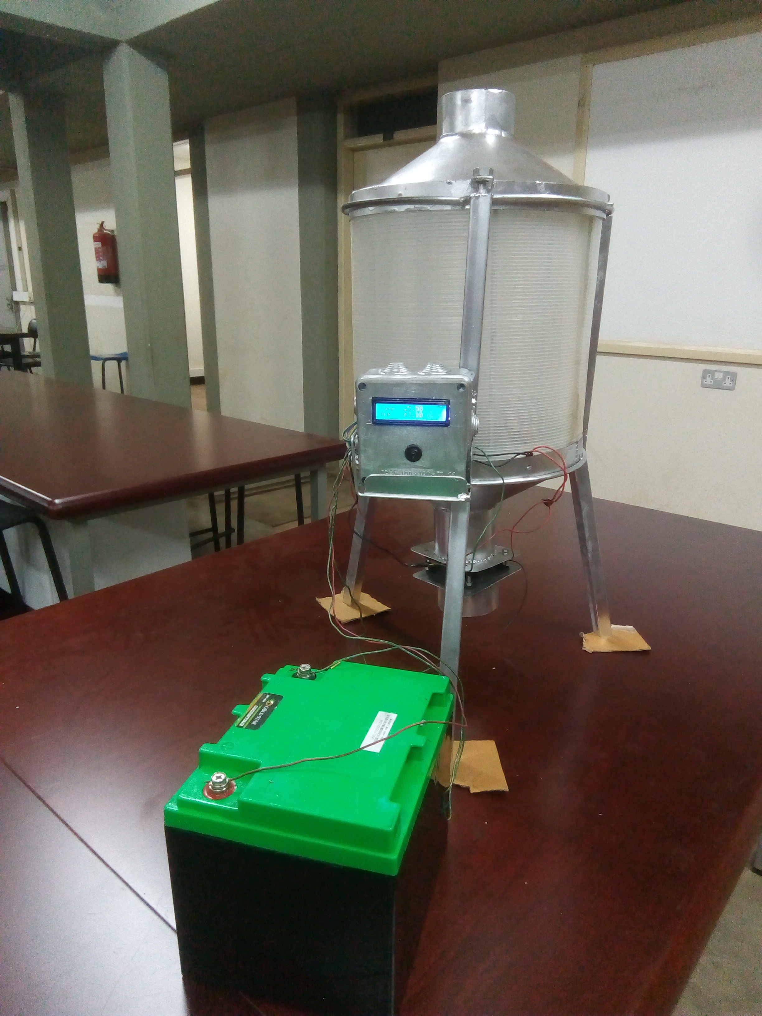 Prototype of a Solar Grain Dryer