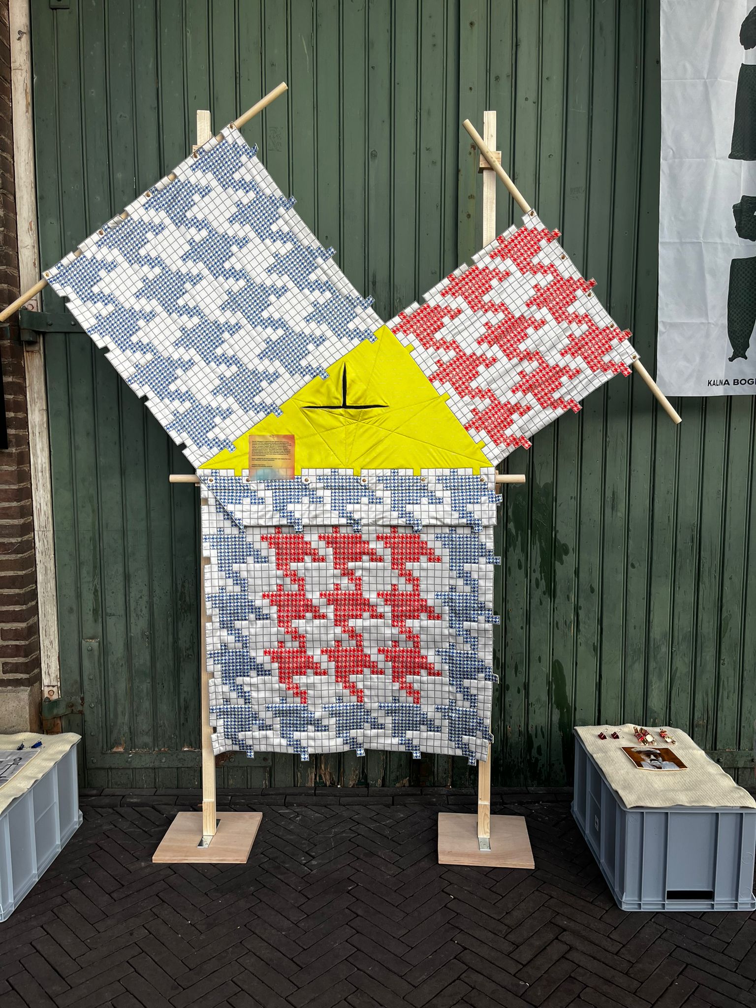 The same garment as a wall decoration in NRE fifth