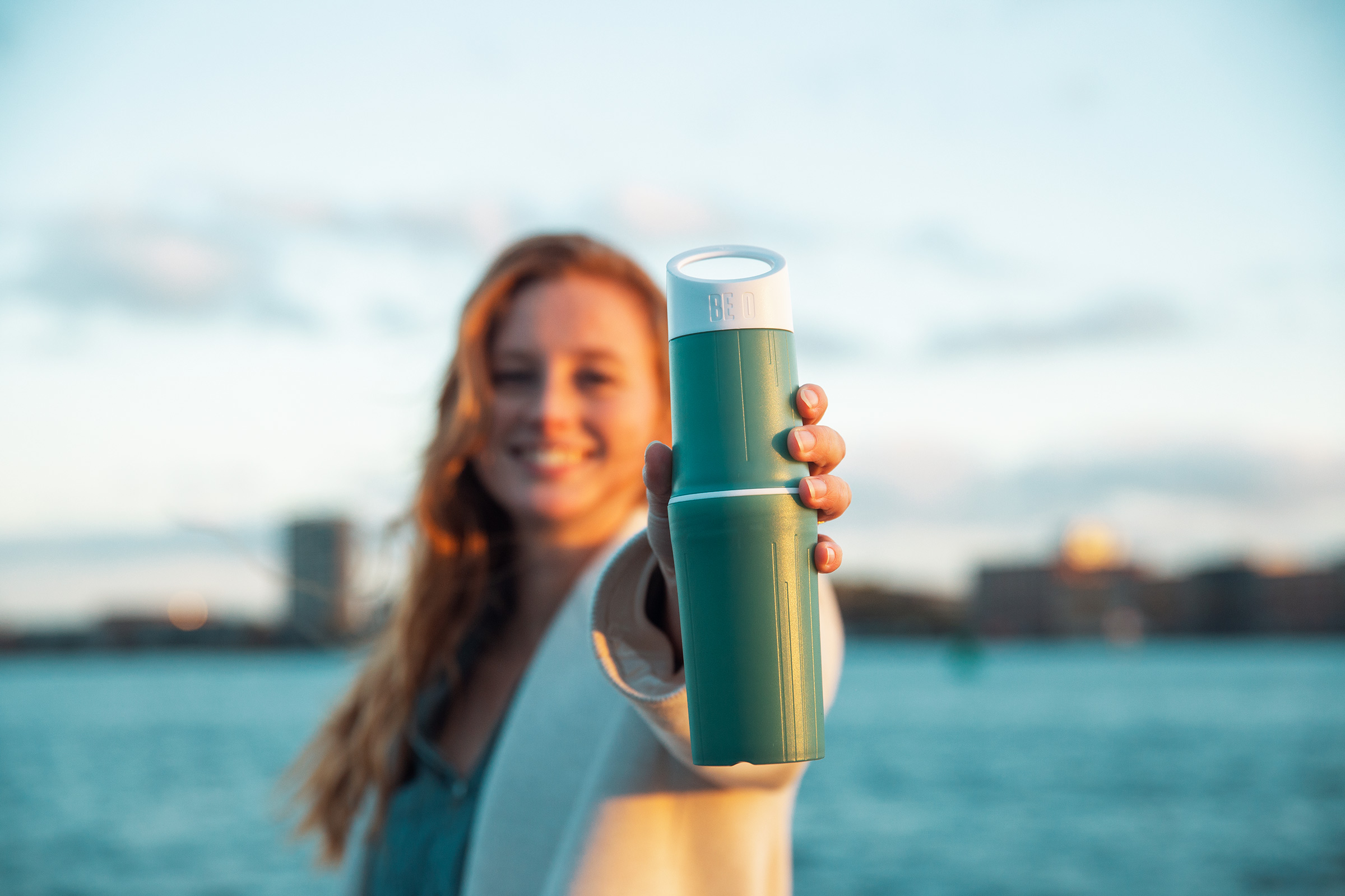 The BE O Bottle Jade Green