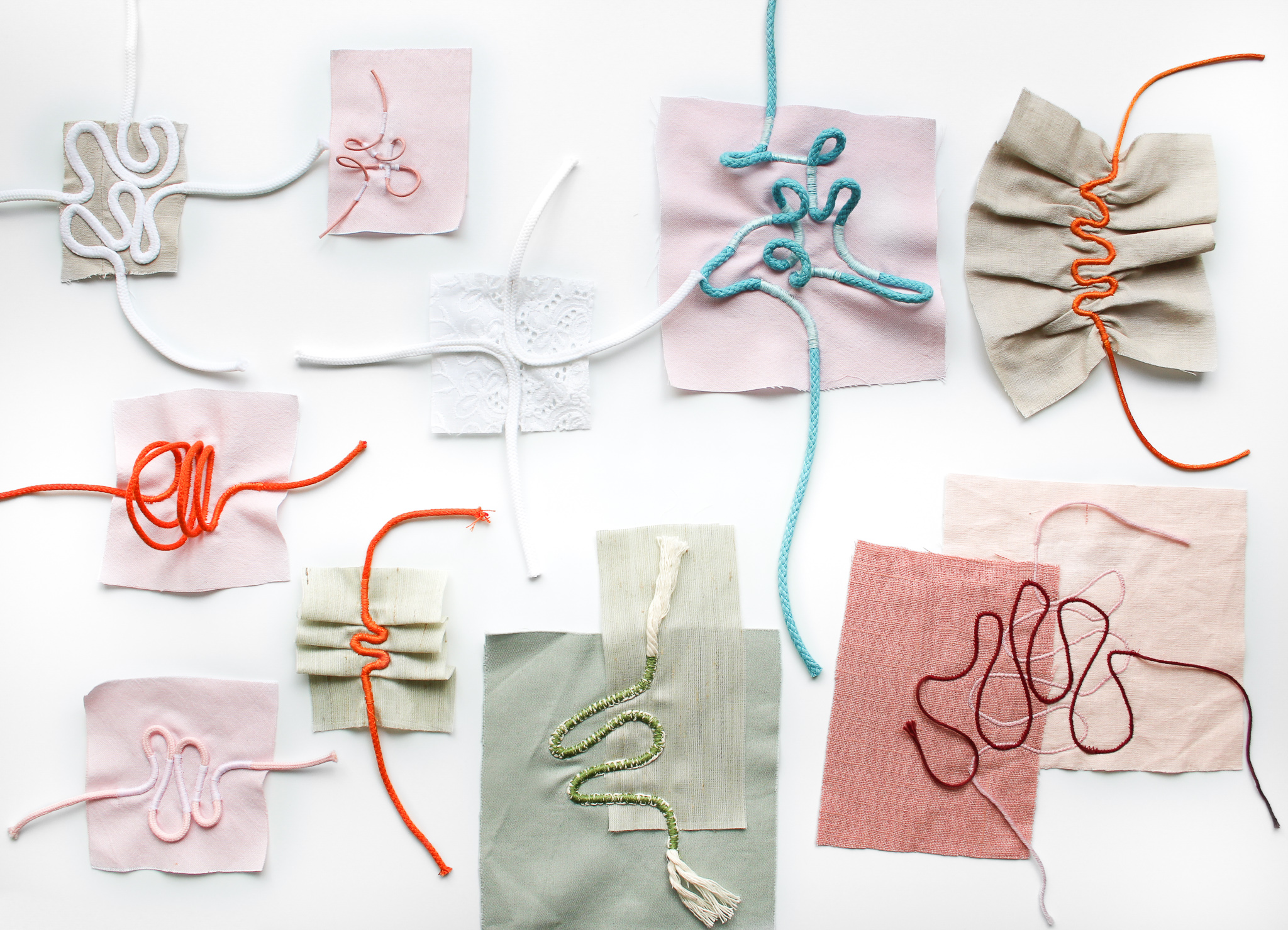 Experiments of the technique: patchbinding