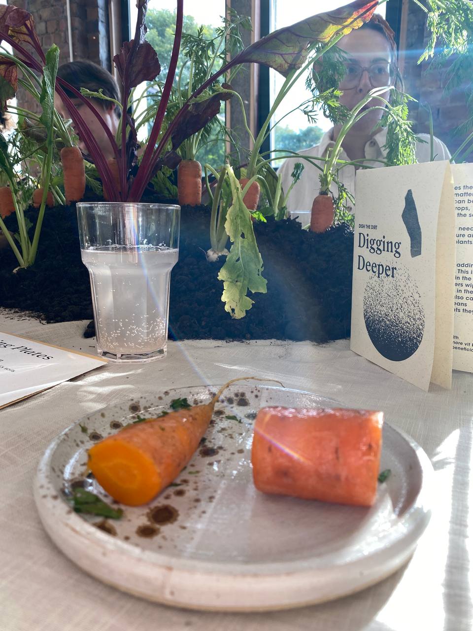 Ceramic plates that are inspired by Living Soils