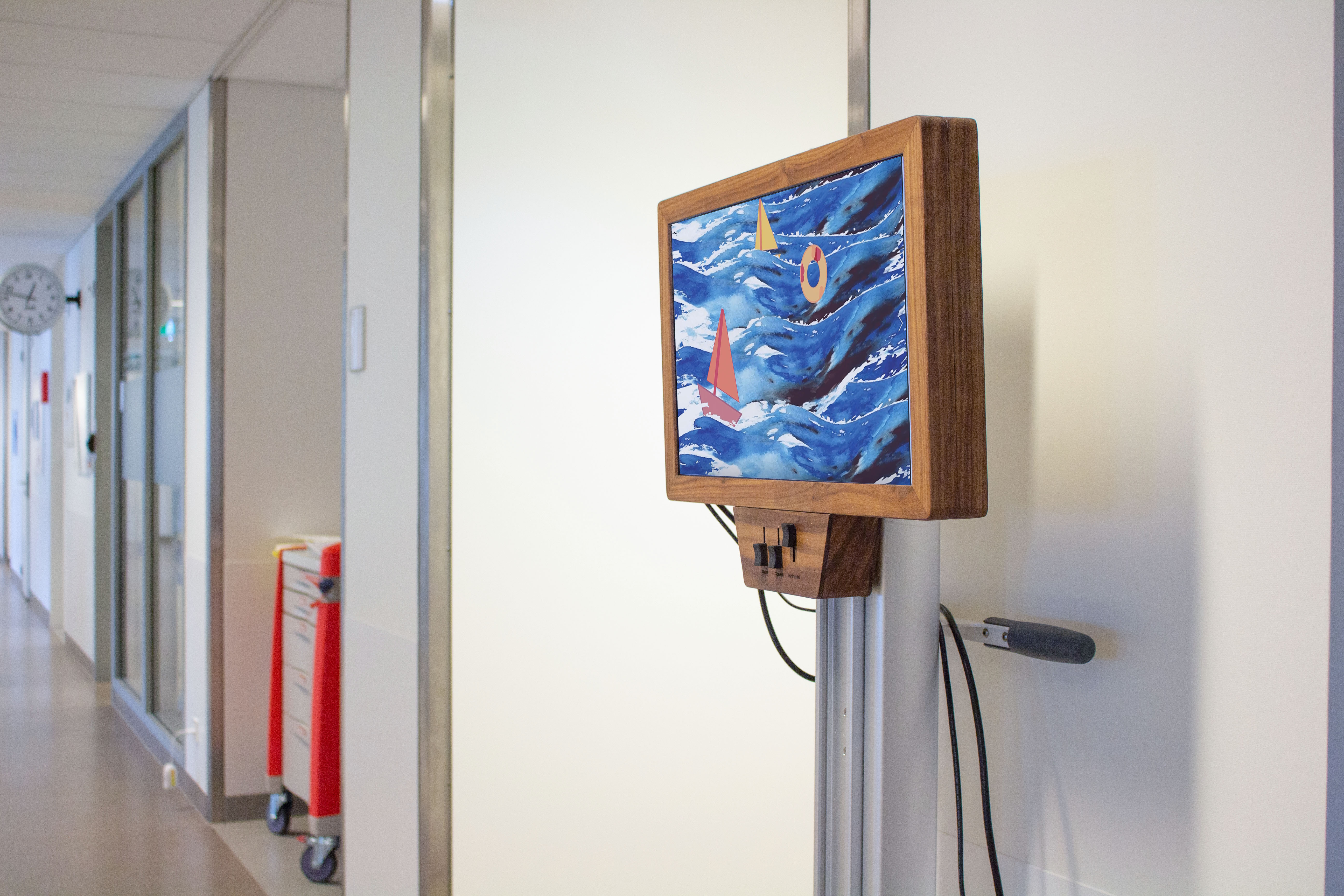 Doplor installed at the Hallway of EMC Rotterdam