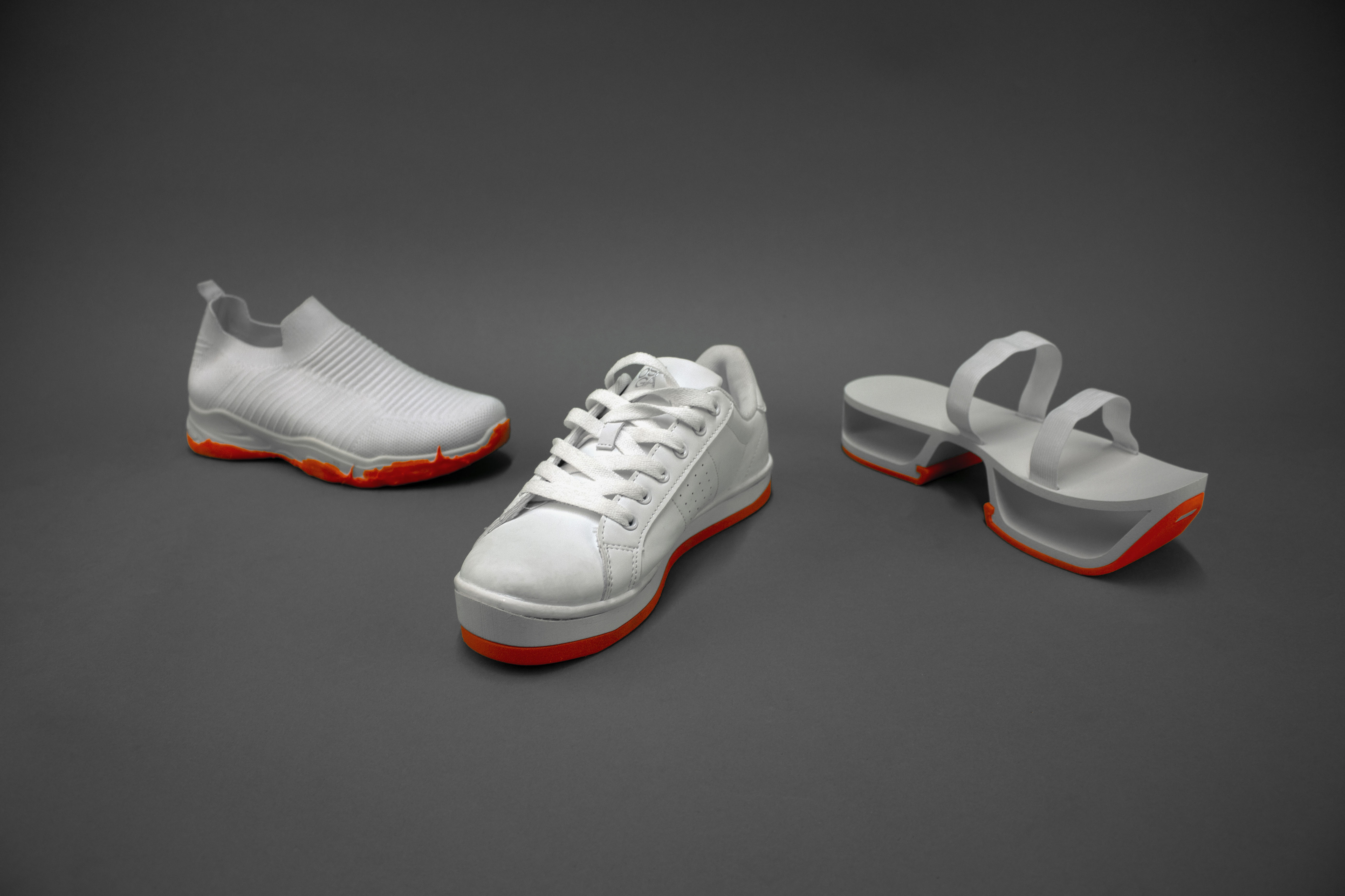 Shoes with biodegradable soles