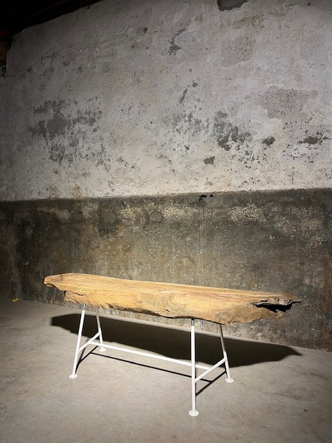 Old oak bench