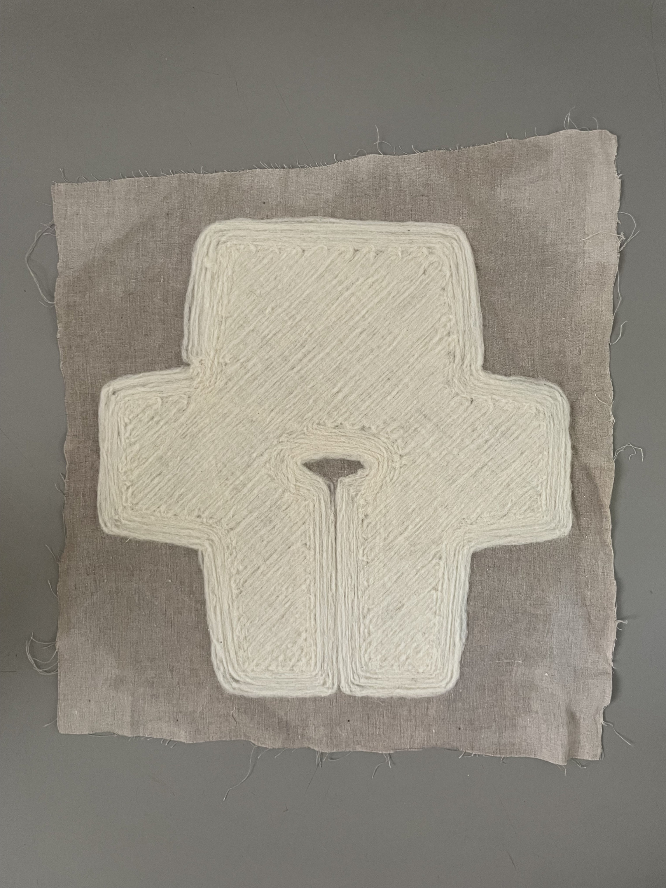 Christien Meindertsma: local wool x linen for coat