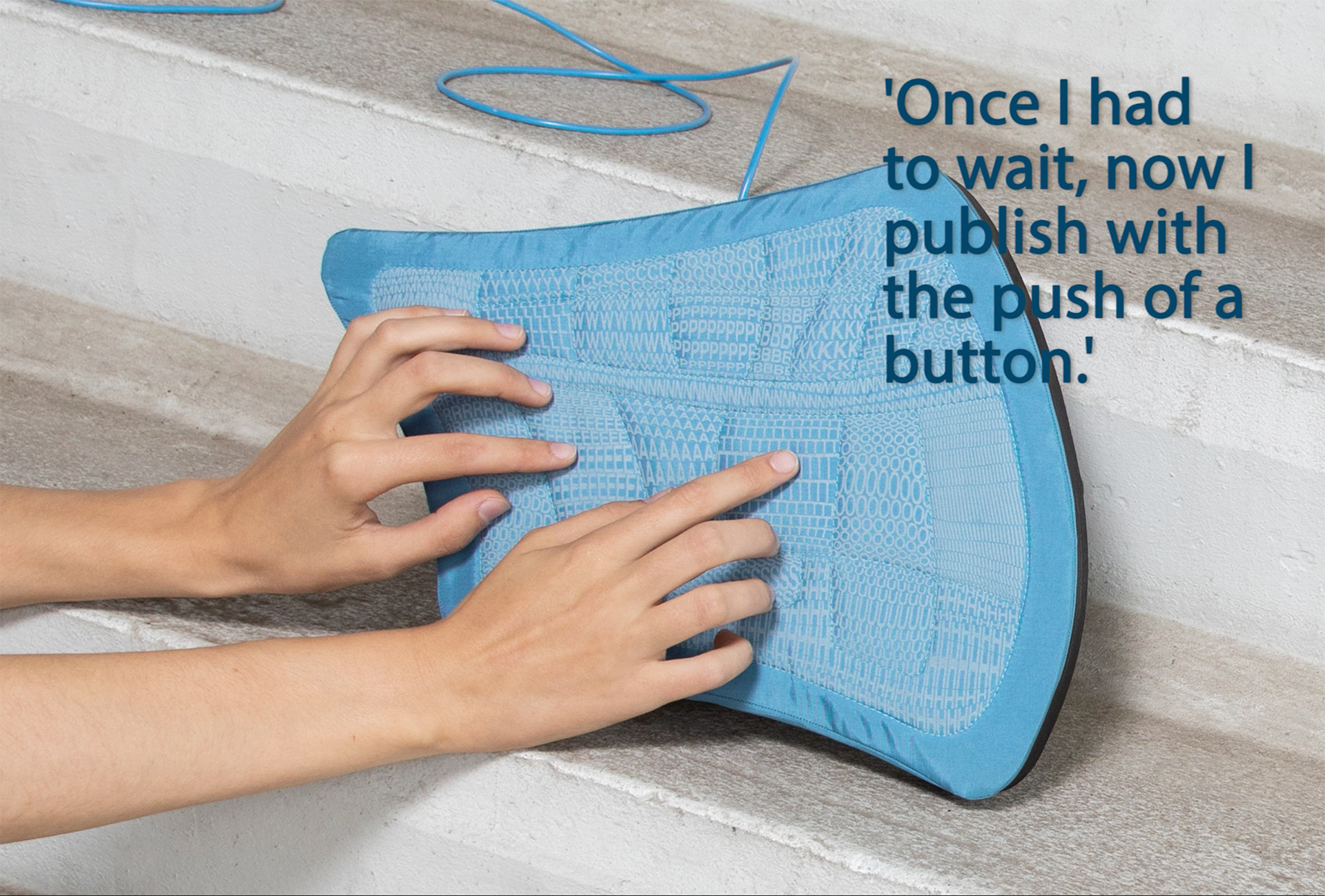 The Impressionistic keyboard lets the words flow