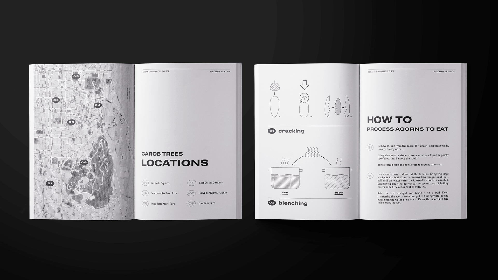 Urban Foraging City Guide: Inside Pages