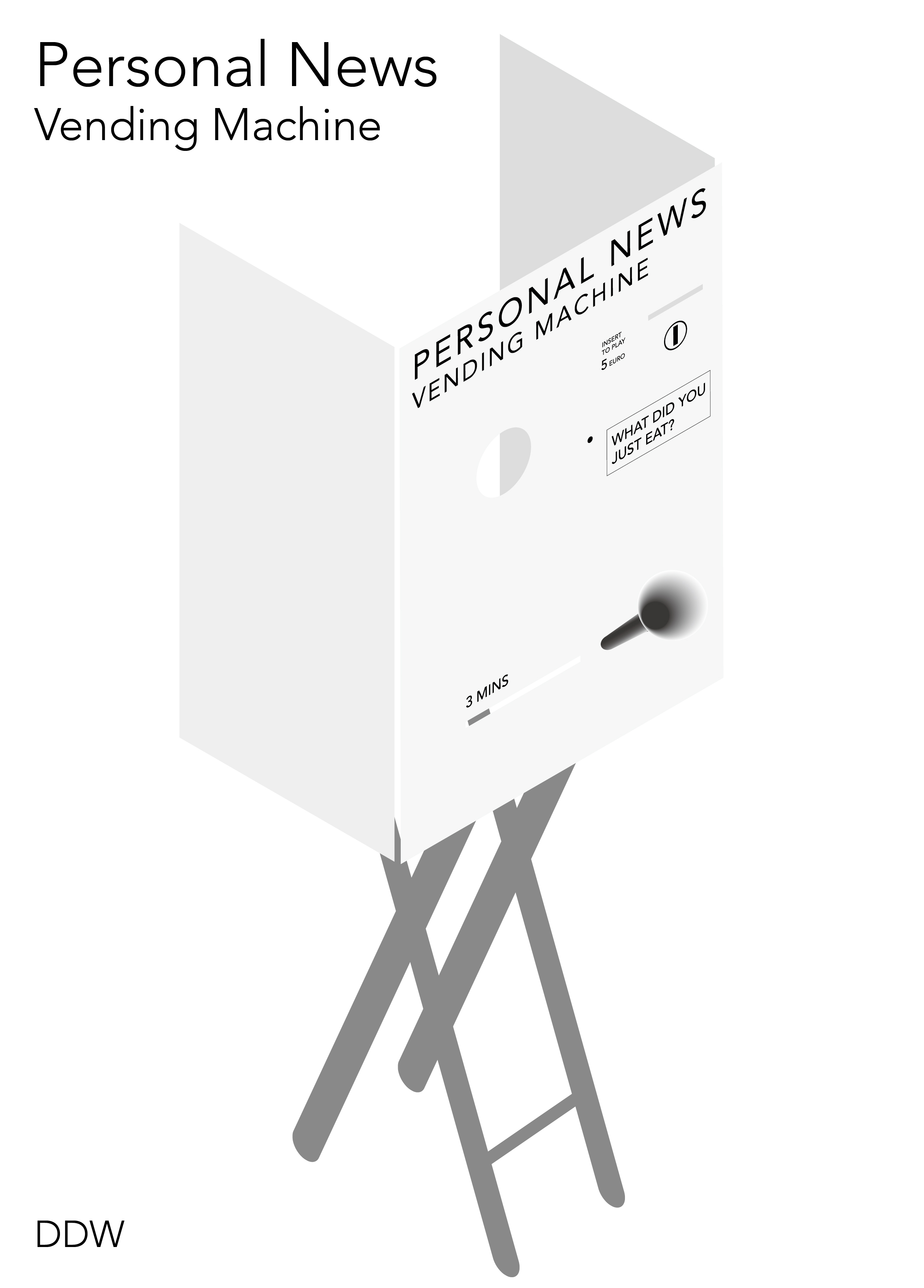Personal news vending machine for DDW