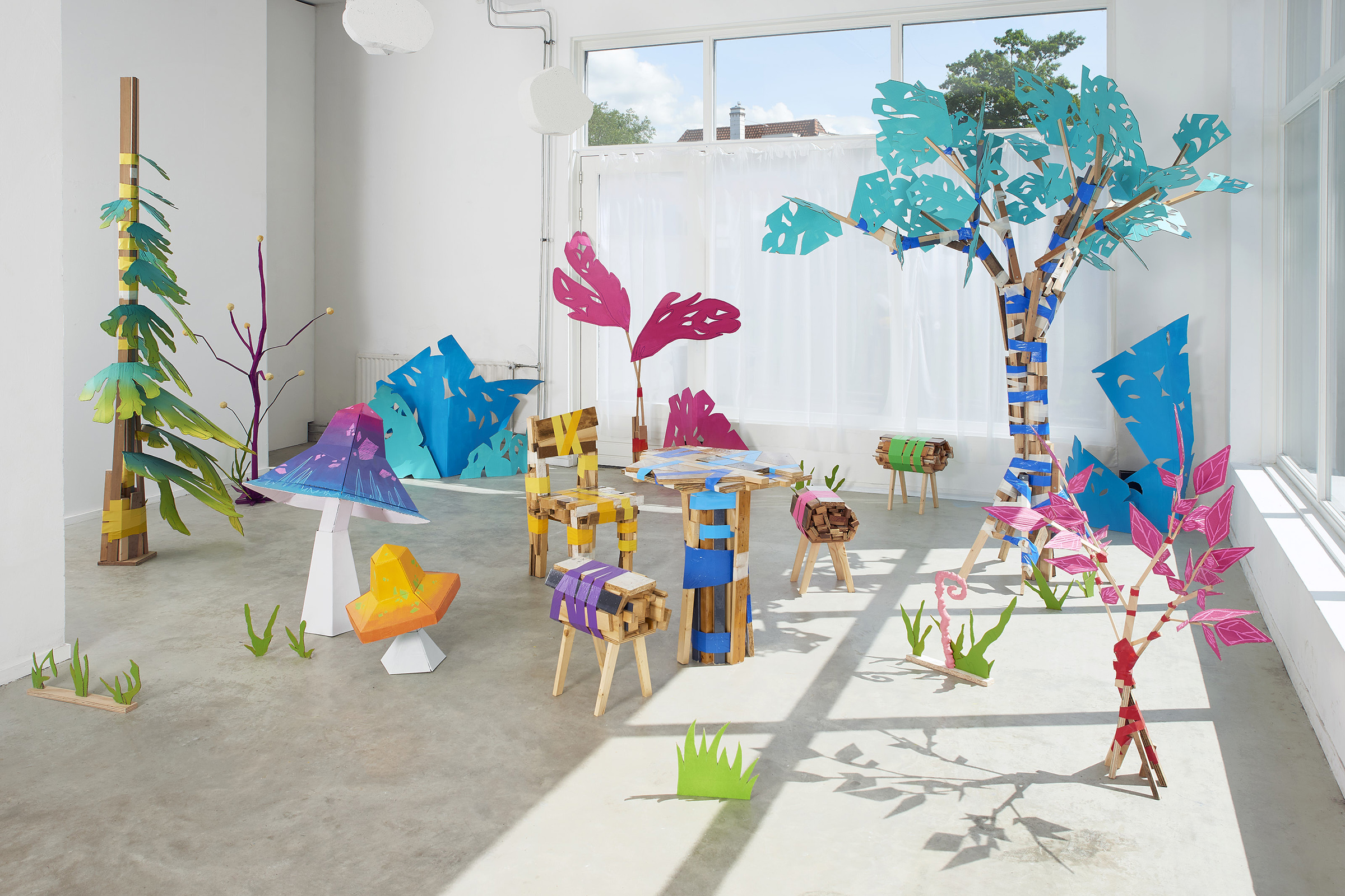 The Sticky Glade, on show at Salon Veneman (2023)