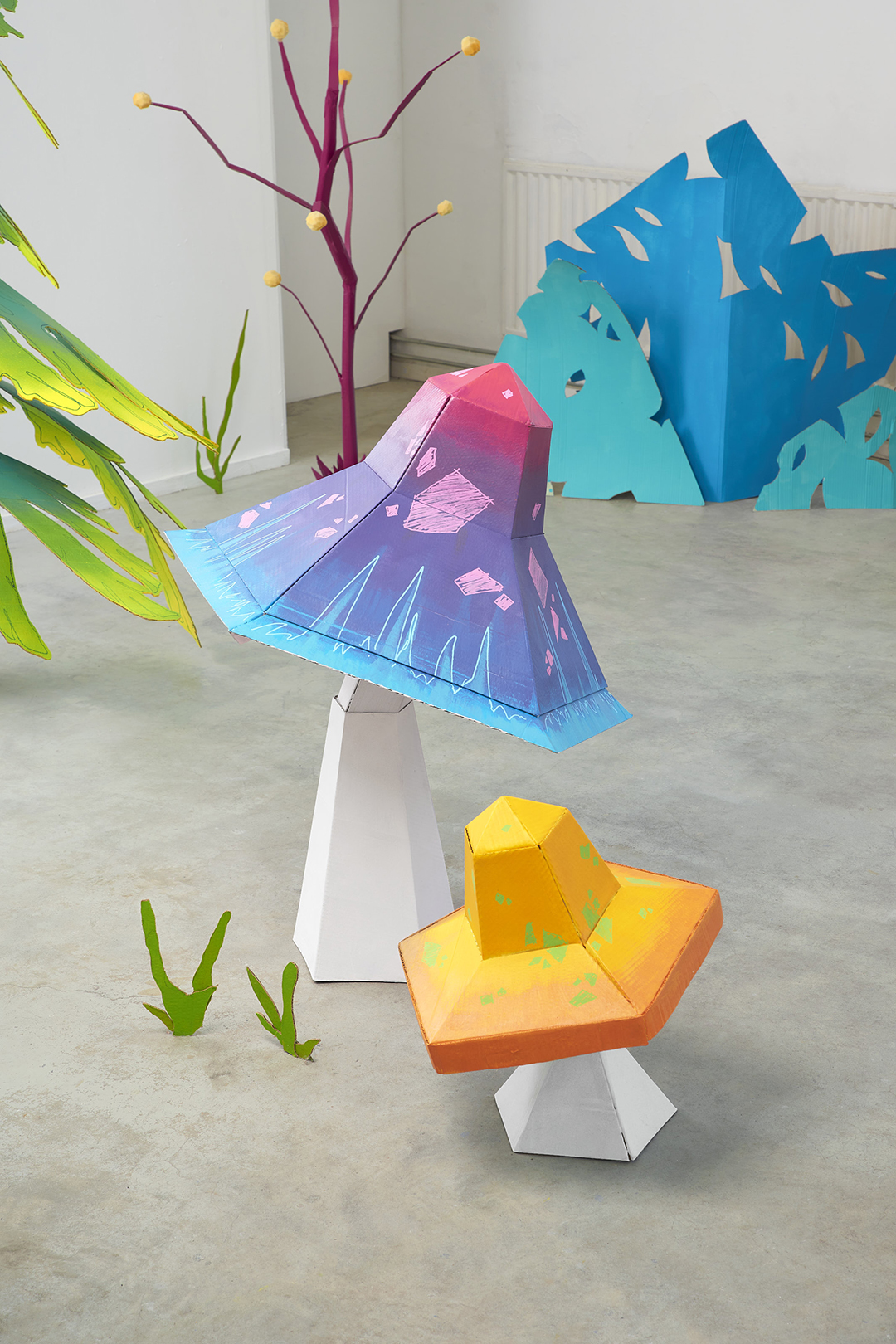 Polygon Mushrooms