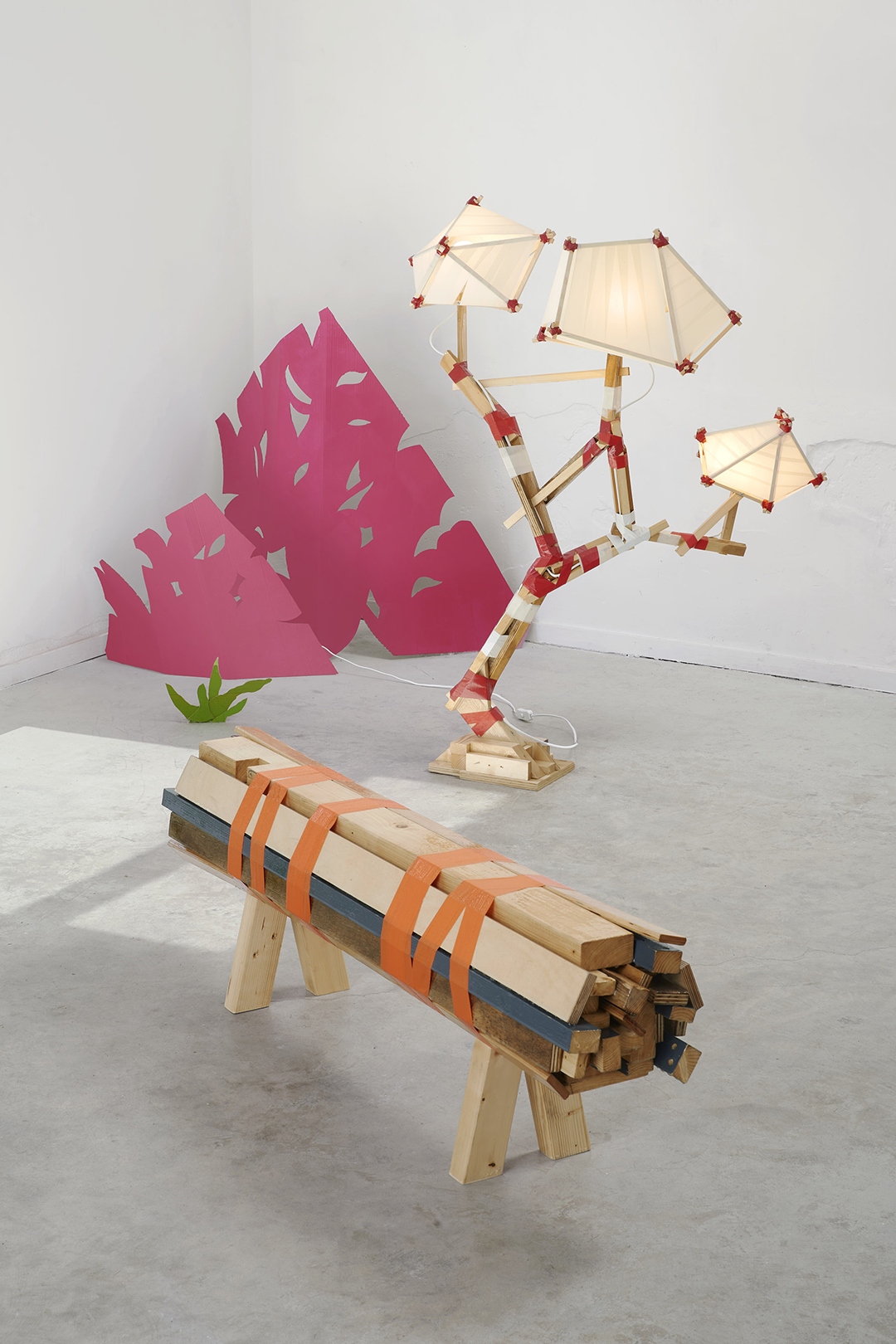 The Lumber Bench and the Lumber Lamp